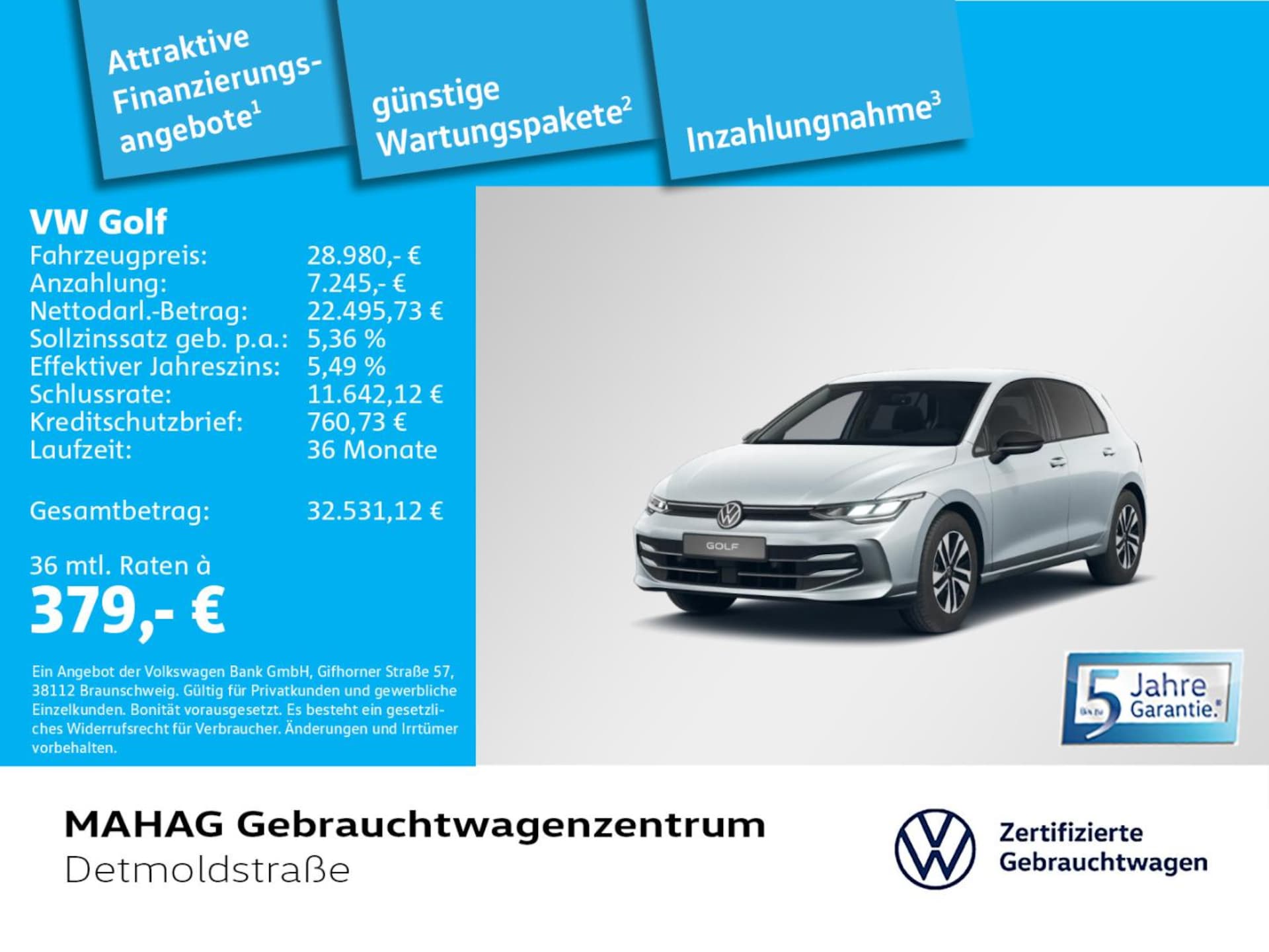 Volkswagen Golf ENERGY