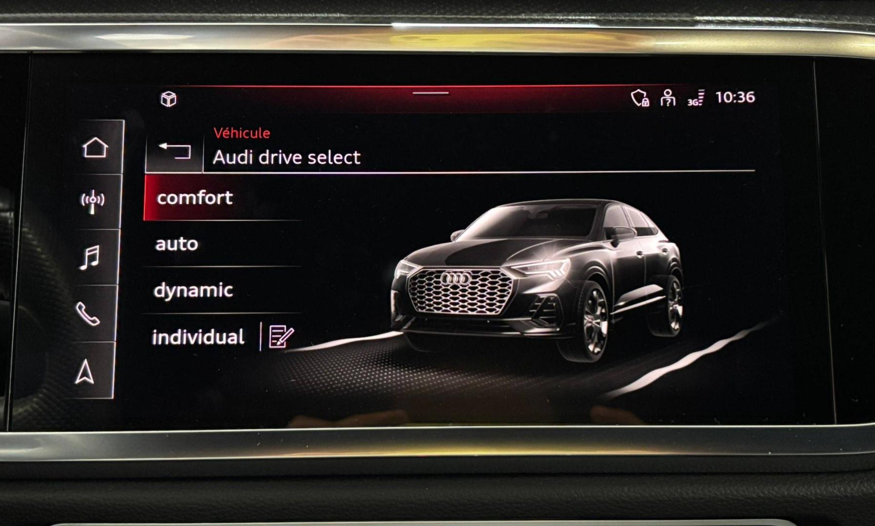 Image about Audi Q3 Sportback TFSI e S line 45 TFSI e 180 kW (245 ch) S tronic