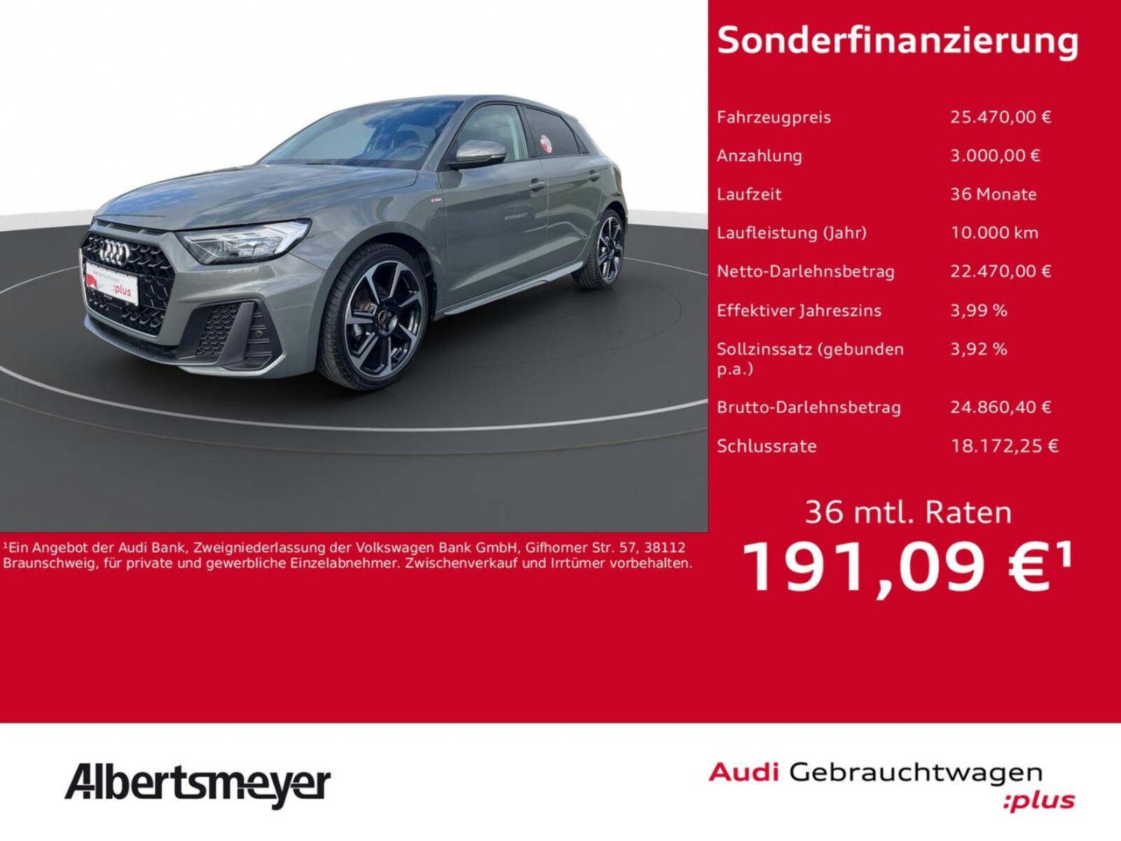 Audi A1 Sportback – Bild 2