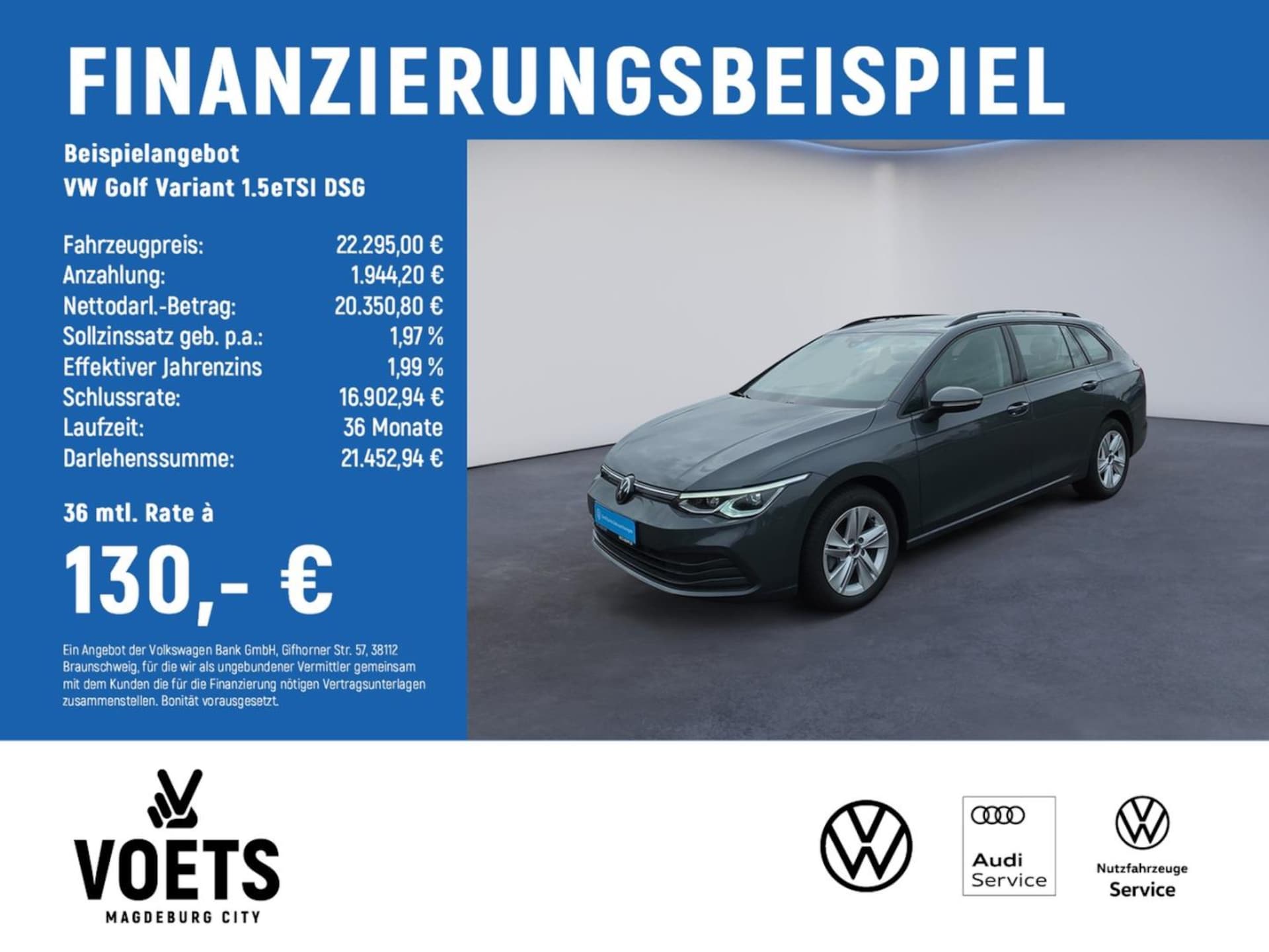 Volkswagen Golf Variant 2024 — Golf Variant 1.5eTSI DSG Life LED+NAVI+ACC+DAB+