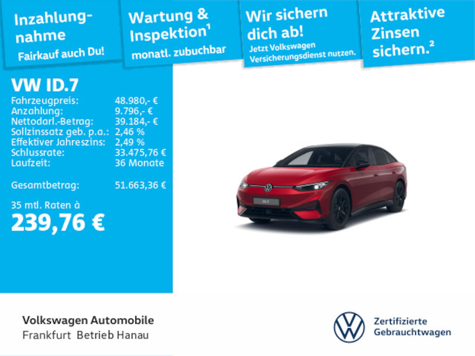 Volkswagen ID.7 Pro S