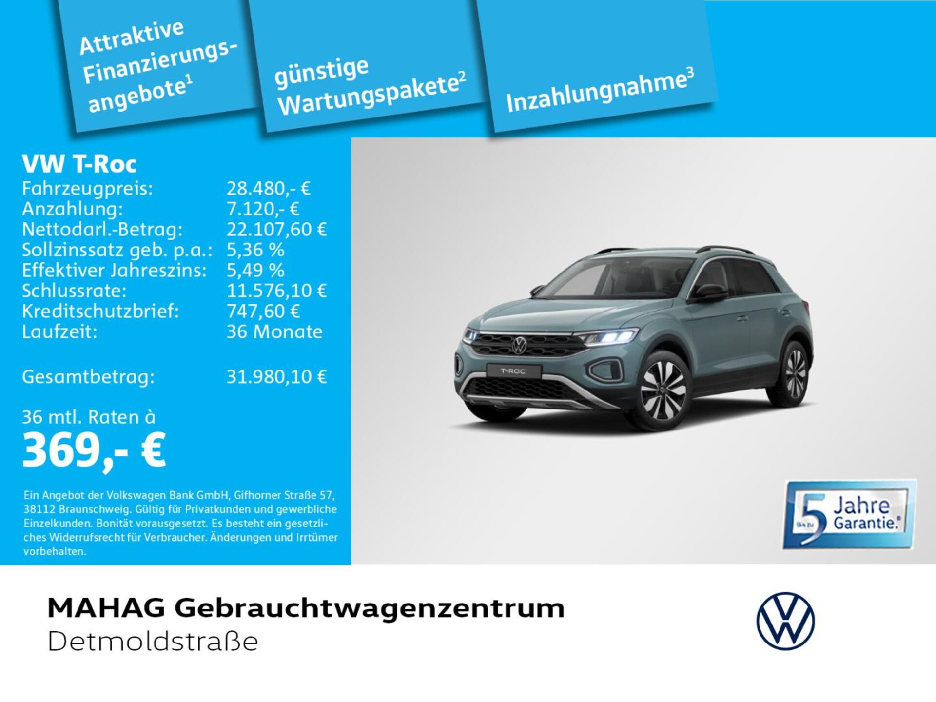 Volkswagen T-Roc Life