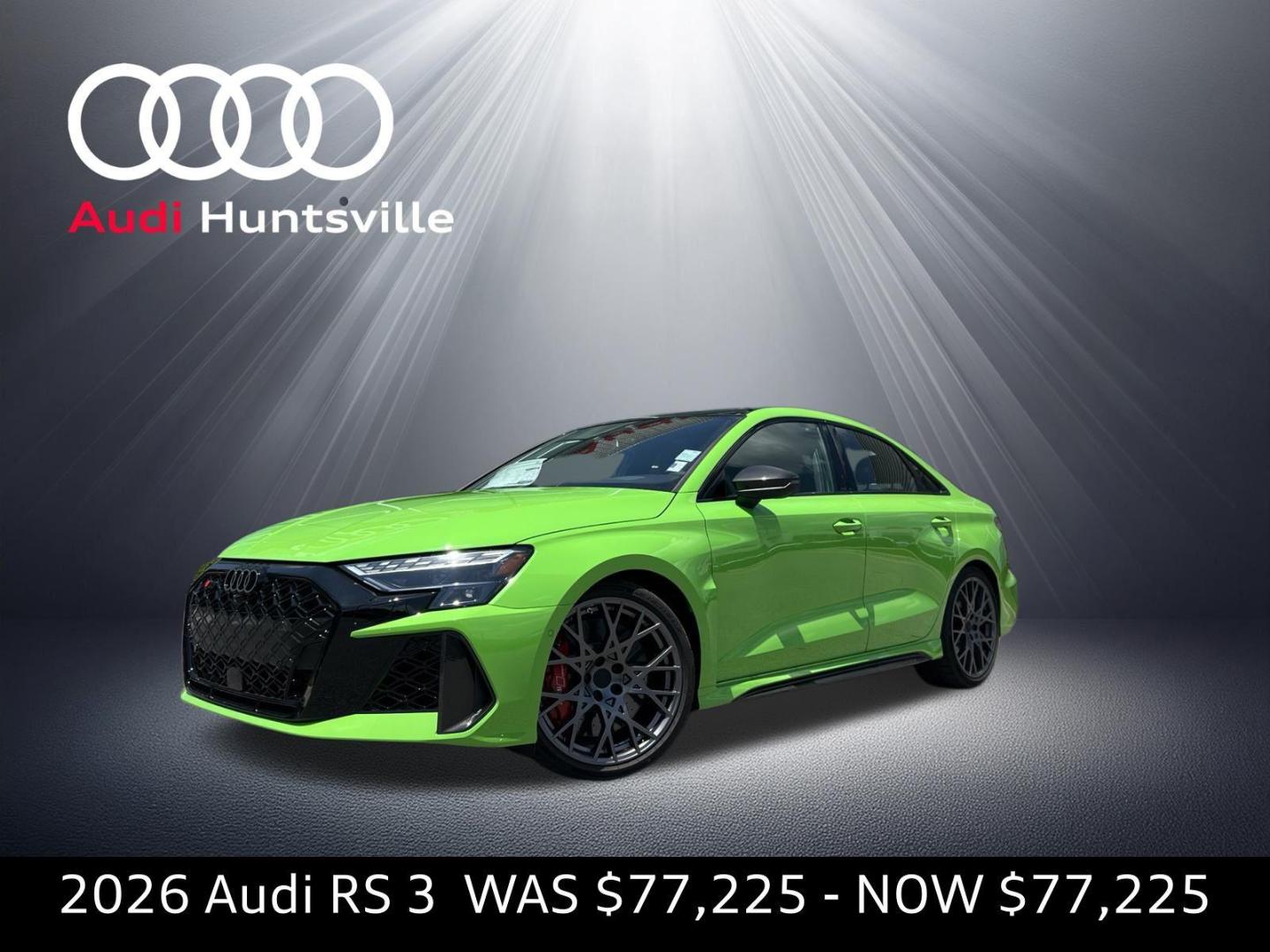 2026 Audi RS3 Sedan