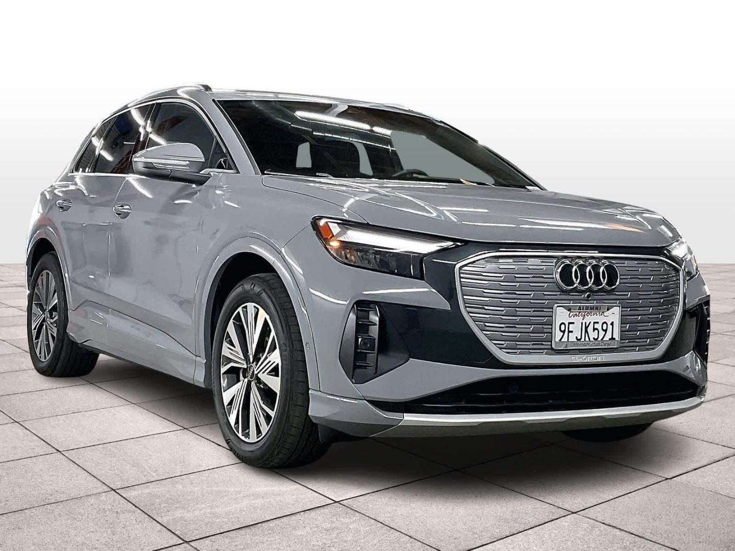 Certified 2023 Audi Q4 e-tron Premium Plus with VIN WA1BCBFZ9PP028120 for sale in Sacramento, CA