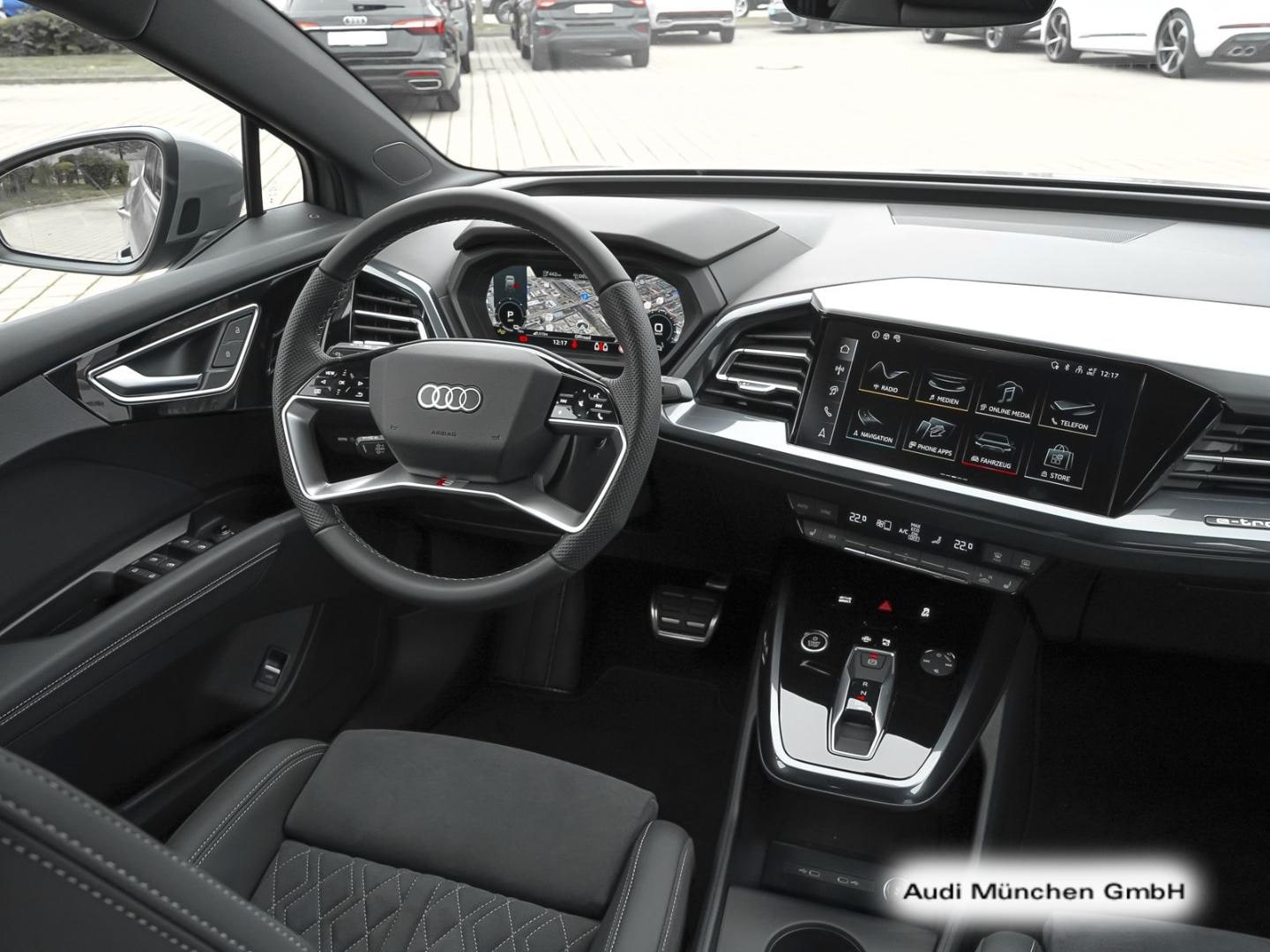 Bild über Audi Q4 Sportback e-tron 45 e-tron - für weitere Informationen kontaktieren Sie den Audi Partner