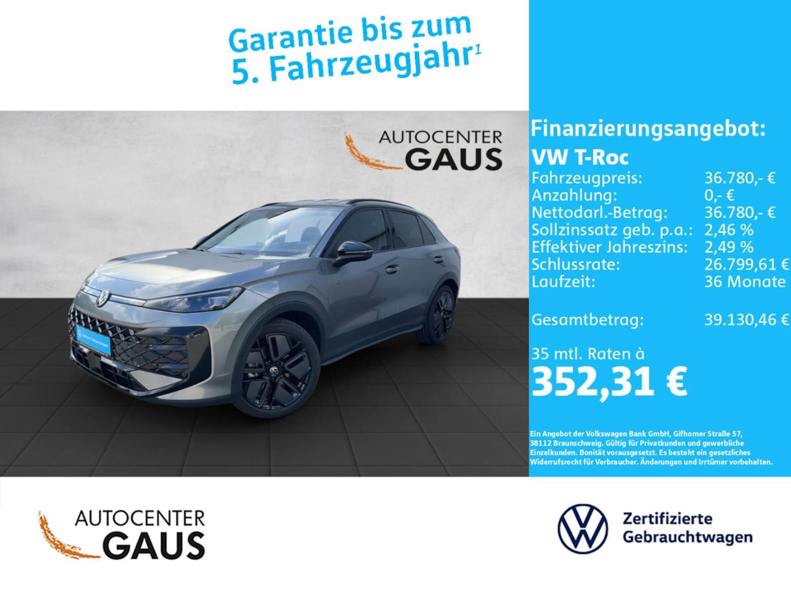 Volkswagen T-Roc – Bild 2