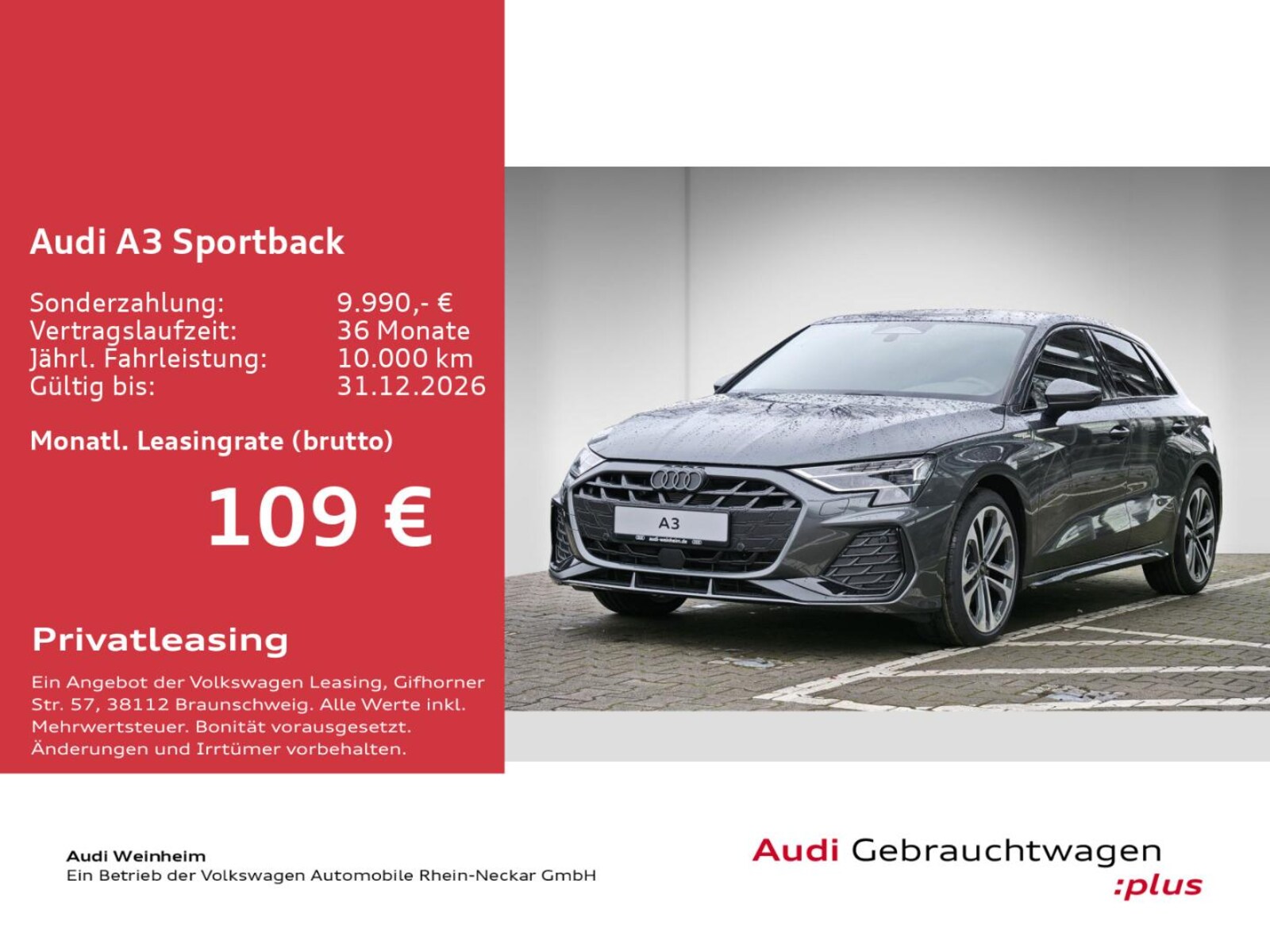 Audi A3 Sportback – Bild 2