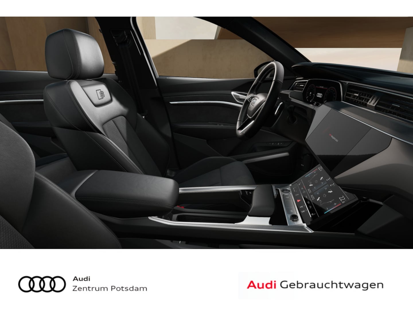 Bild über Audi Q8 e-tron edition Dakar 55 e-tron quattro - für weitere Informationen kontaktieren Sie den Audi Partner