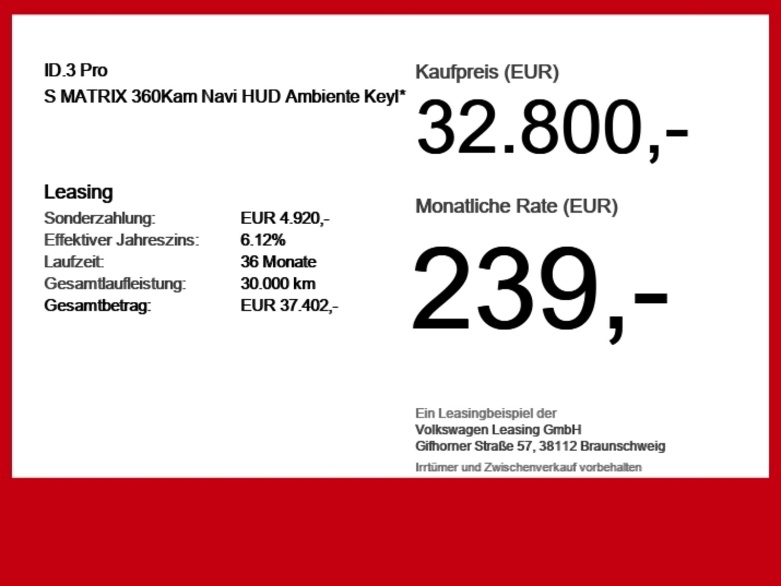 Volkswagen ID.3 – Bild 6