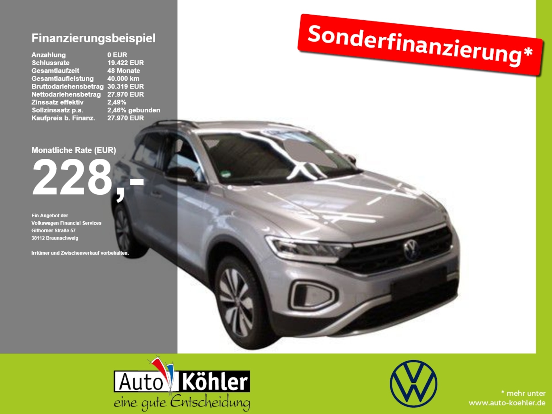 Volkswagen T-Roc Life