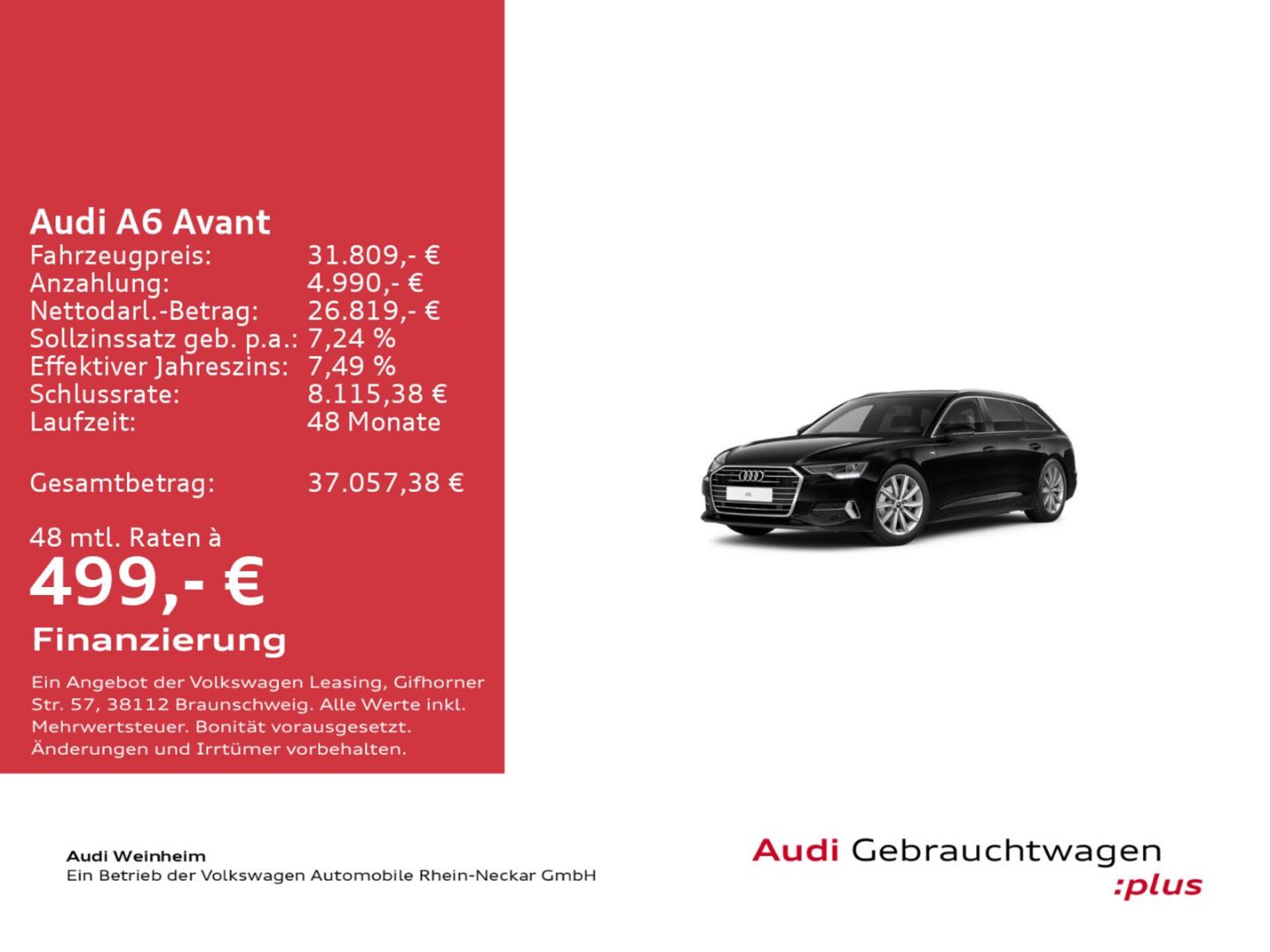 Audi A6 Avant Sport