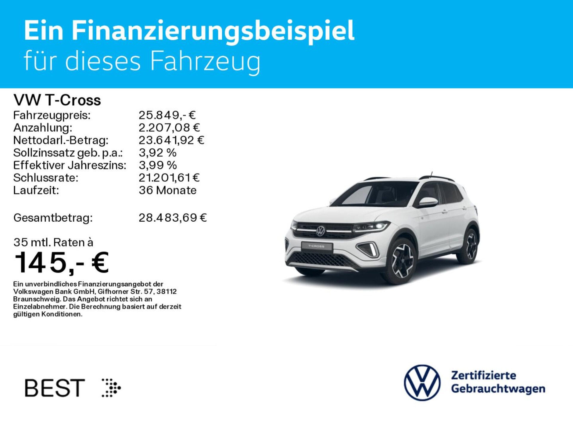 Volkswagen T-Cross R-Line