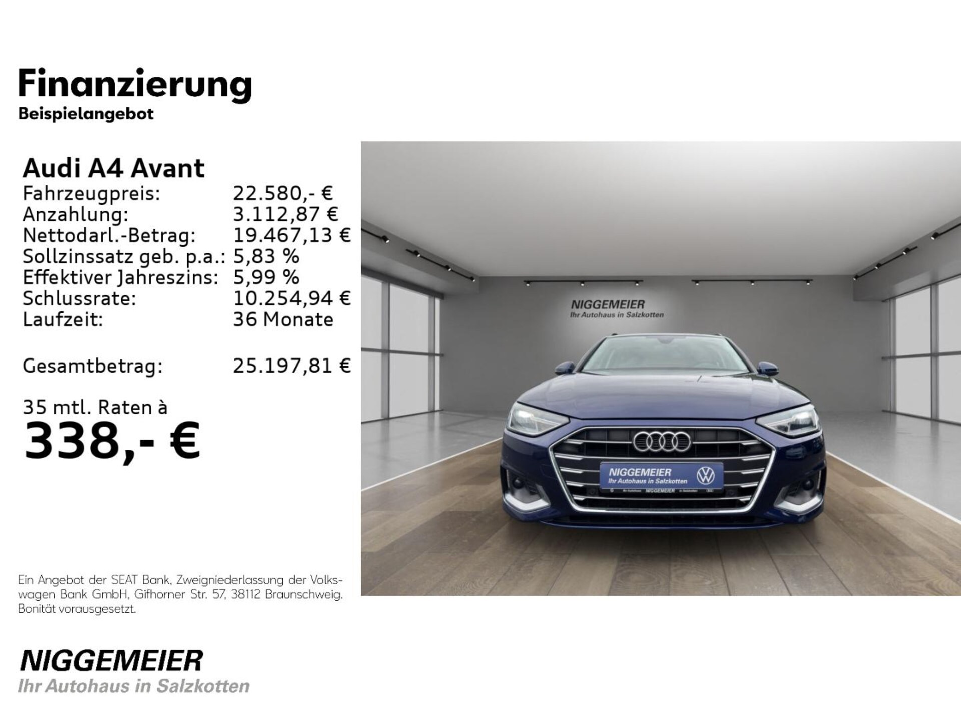 Audi A4 Avant Advanced