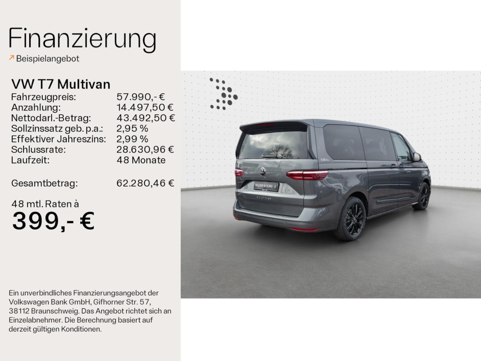 Volkswagen Multivan Langversion – Bild 2