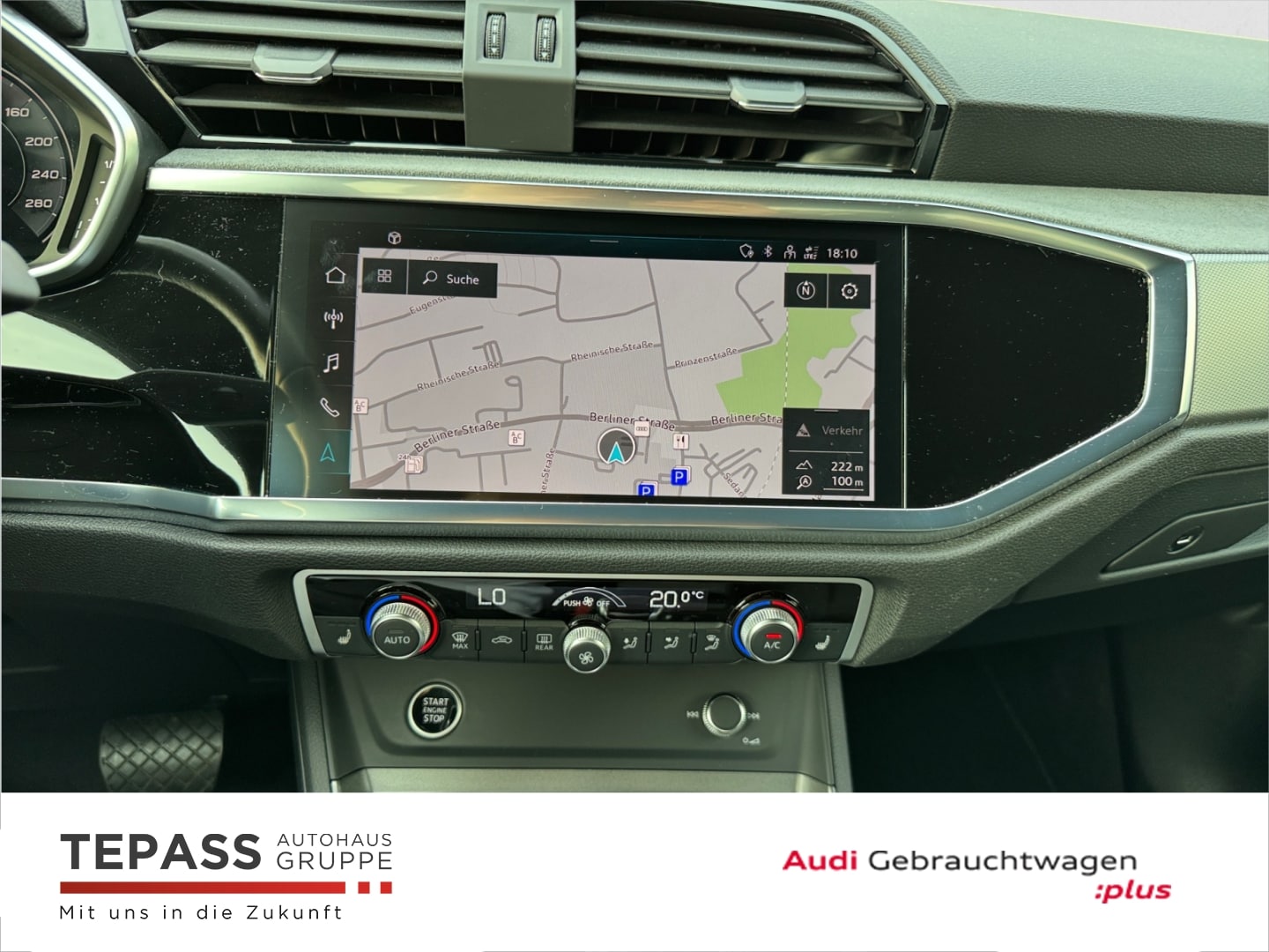 Bild über Audi Q3 S line 40 TFSI quattro S tronic - für weitere Informationen kontaktieren Sie den Audi Partner