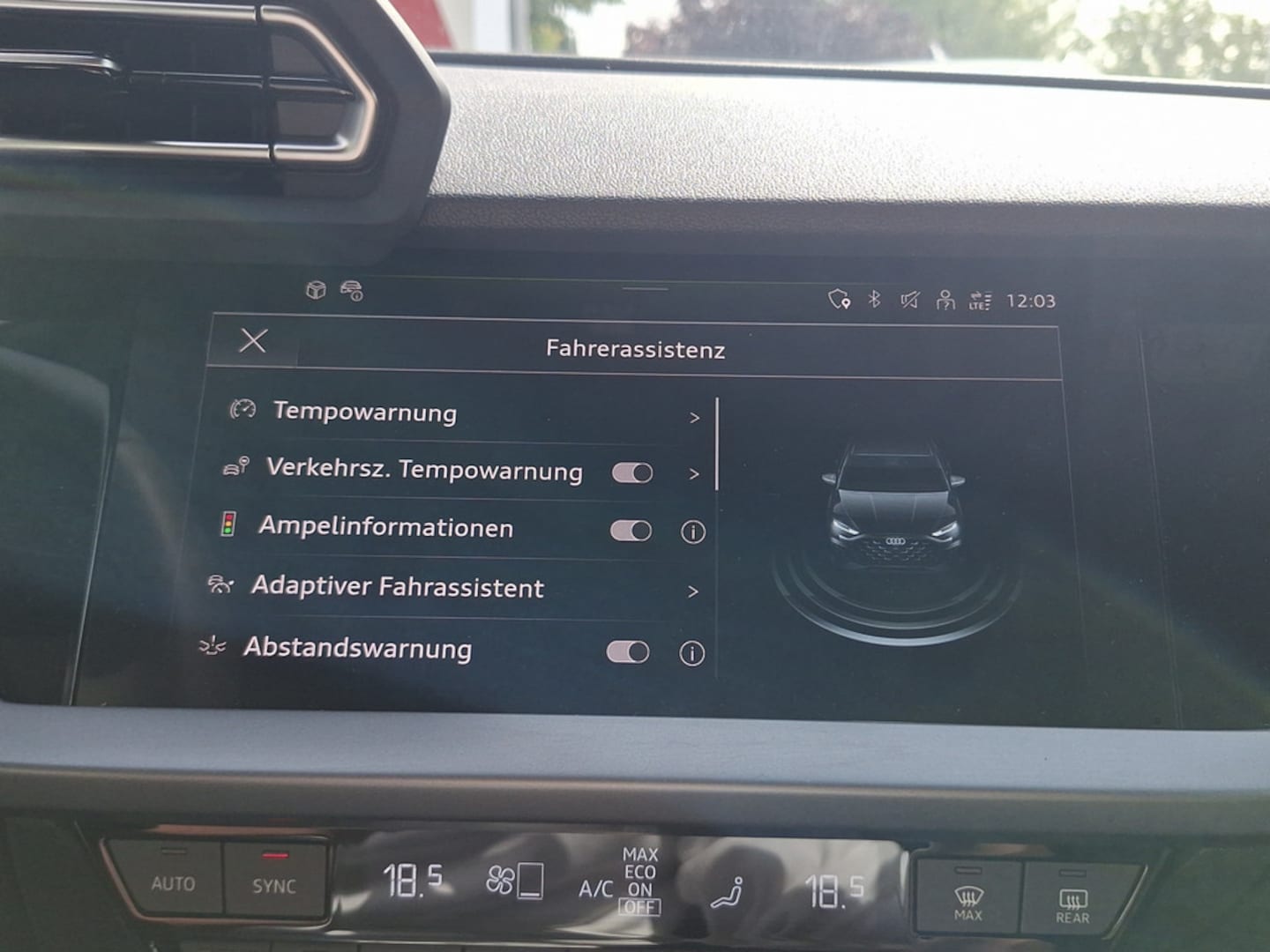 Bild über Audi A3 Limousine TFSI 85 kW S tronic - für weitere Informationen kontaktieren Sie den Audi Partner