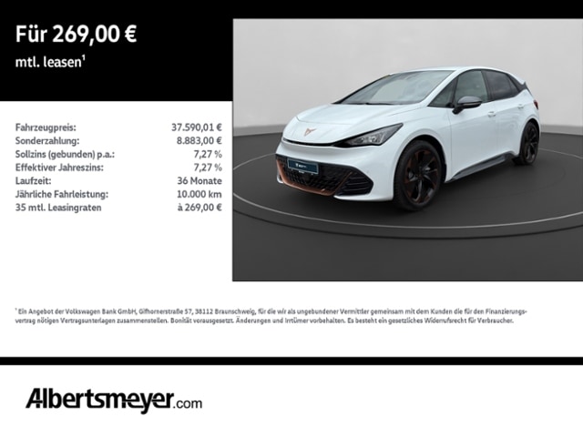 CUPRA Born Edition Dynamic 231 PS 60 kWh LED+KESSY+ACC (001329C)