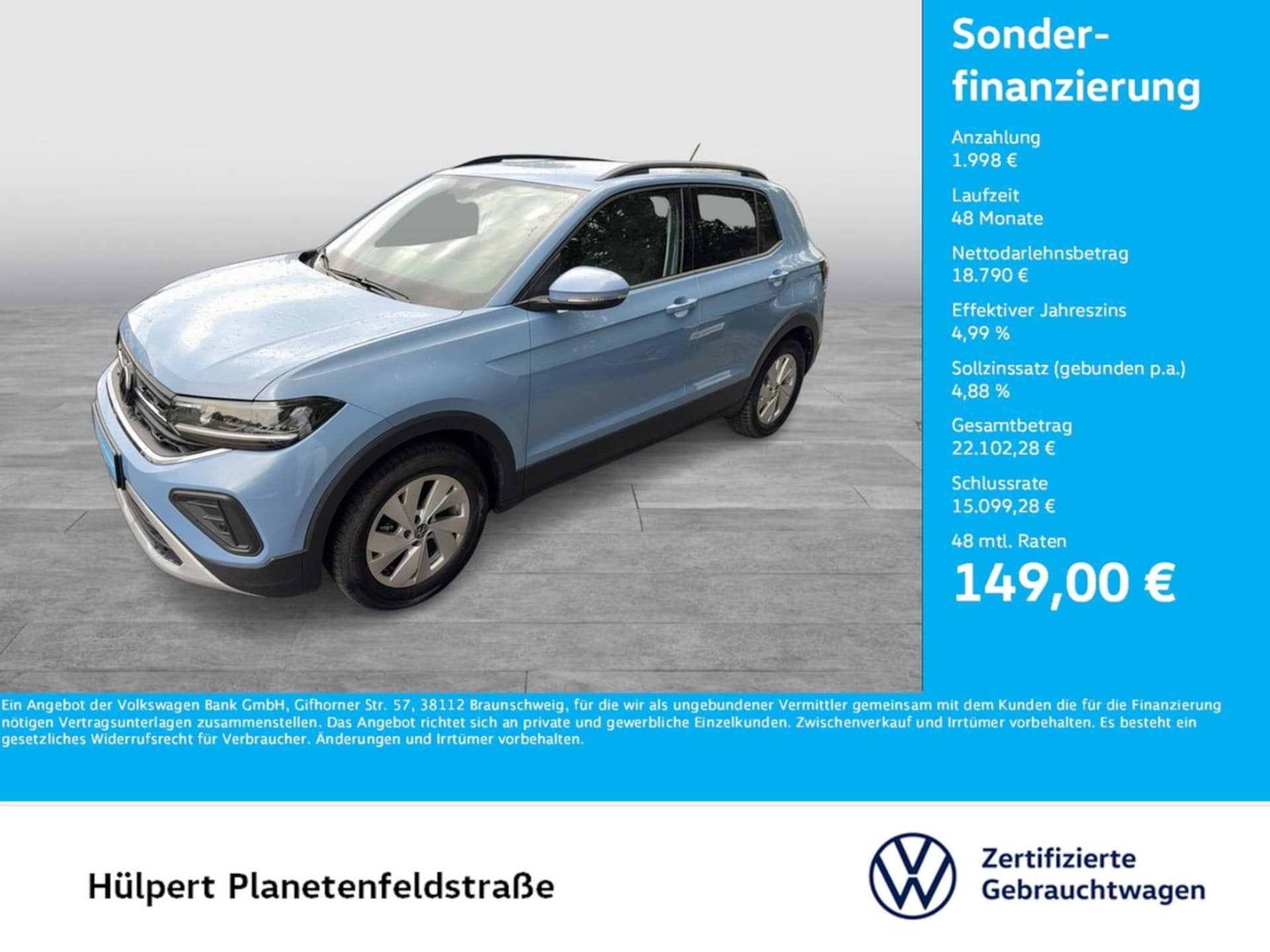 Volkswagen T-Cross Life