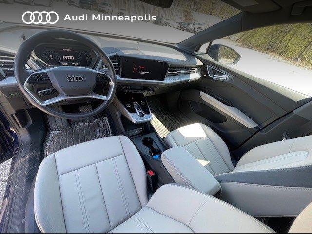 Used 2023 Audi Q4 e-tron Premium Plus with VIN WA1L2BFZ4PP020885 for sale in Minneapolis, Minnesota