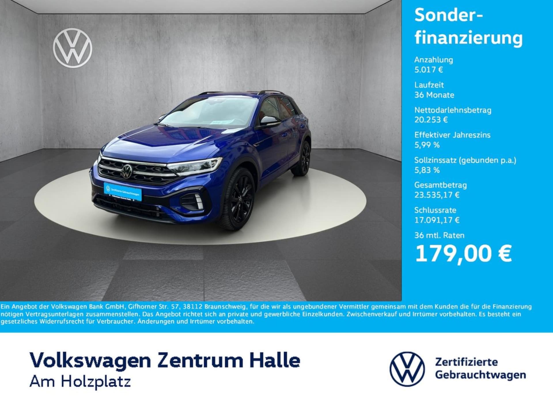 Volkswagen T-Roc R-Line