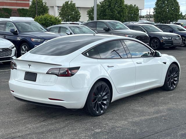 Used 2021 Tesla Model 3 Base with VIN 5YJ3E1EC1MF077426 for sale in Indianapolis, IN