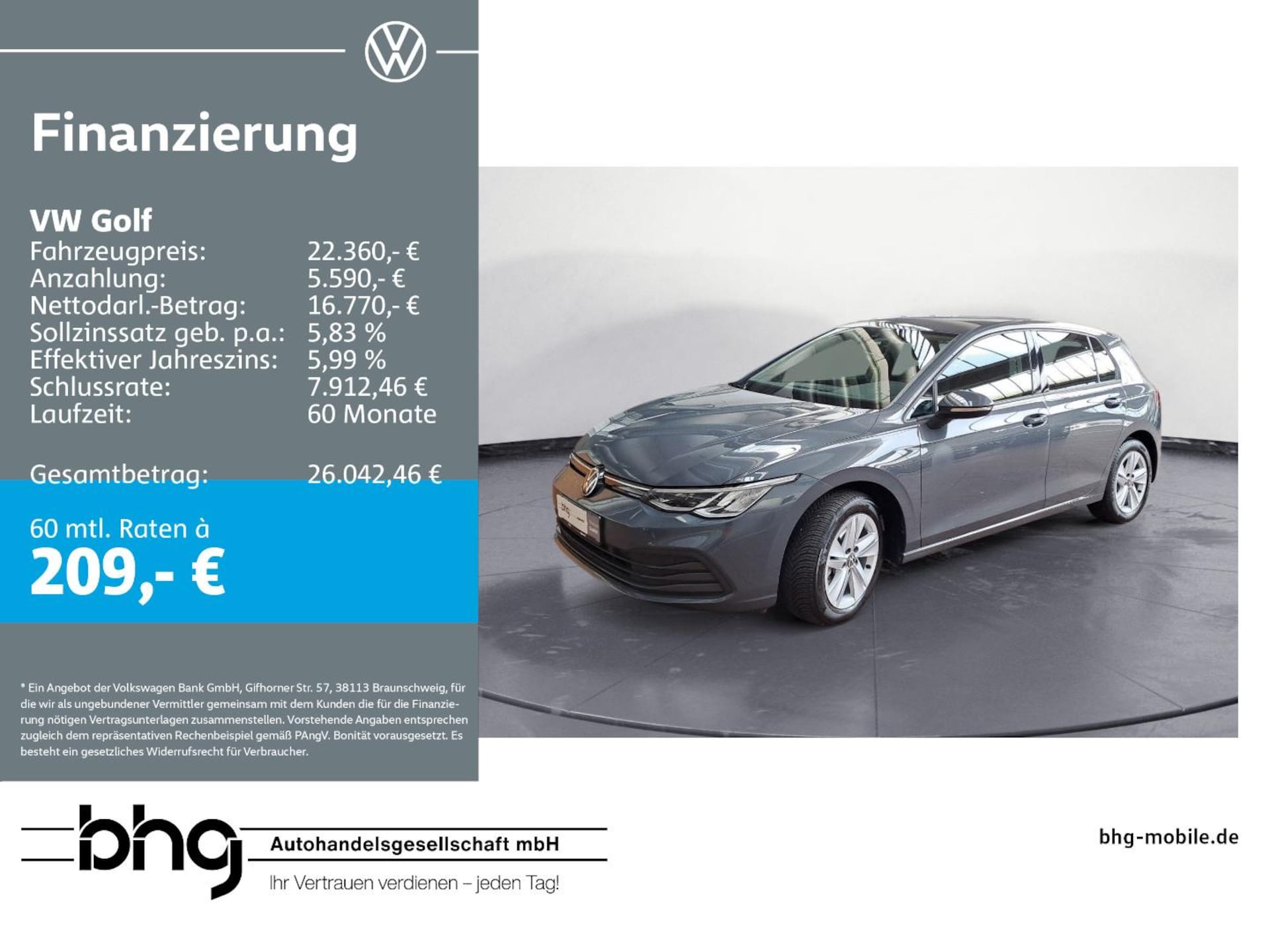 Volkswagen Golf Life