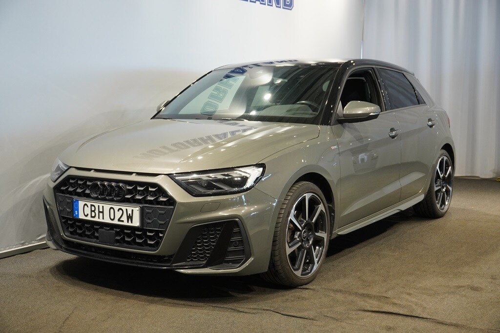 Bild som visar&nbsp;Audi A1 Sportback&nbsp;A1 Sportback 35 TFSI S line 150 hk S tronic - för mer information kontakta din Audi Partner