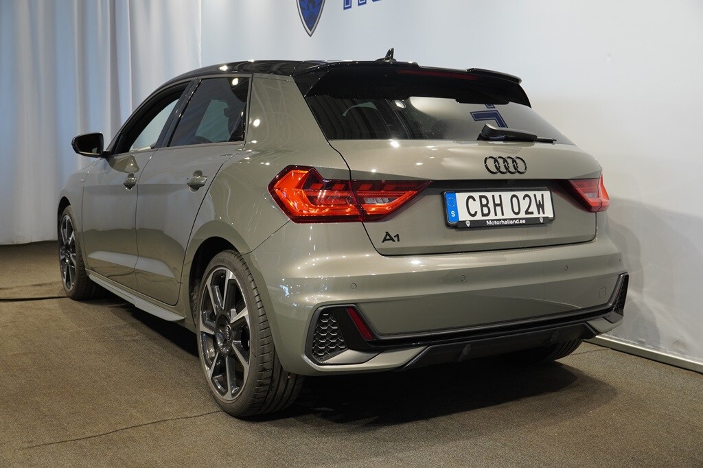 Bild som visar&nbsp;Audi A1 Sportback&nbsp;A1 Sportback 35 TFSI S line 150 hk S tronic - för mer information kontakta din Audi Partner