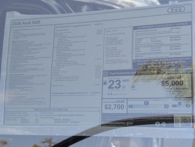 2026 Audi SQ5
