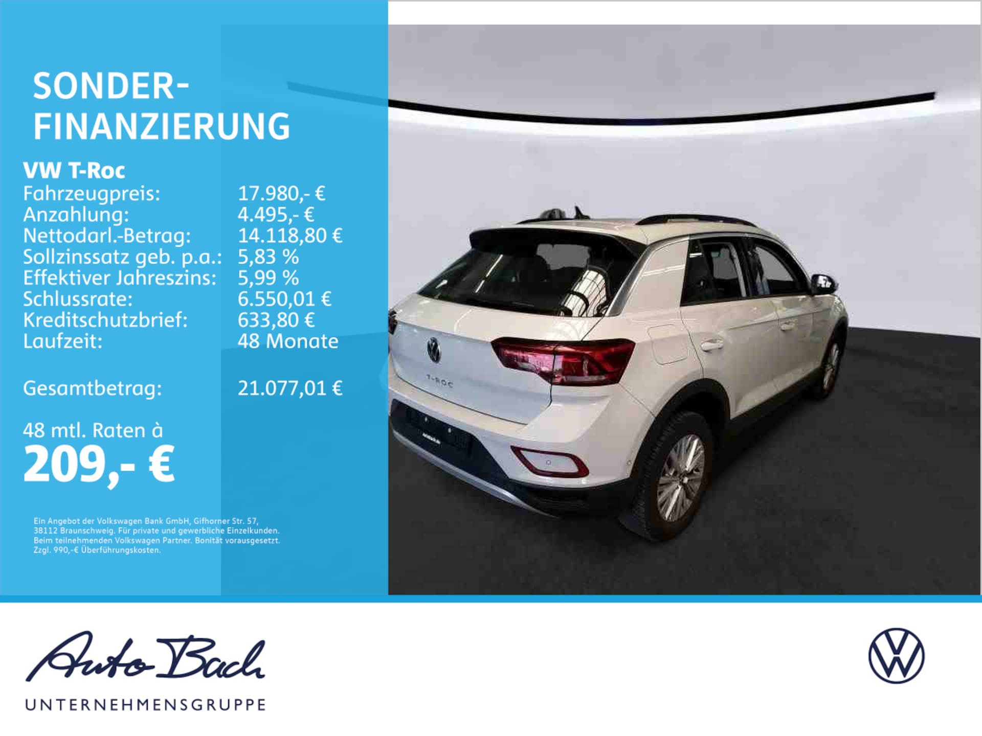 Volkswagen T-Roc Life