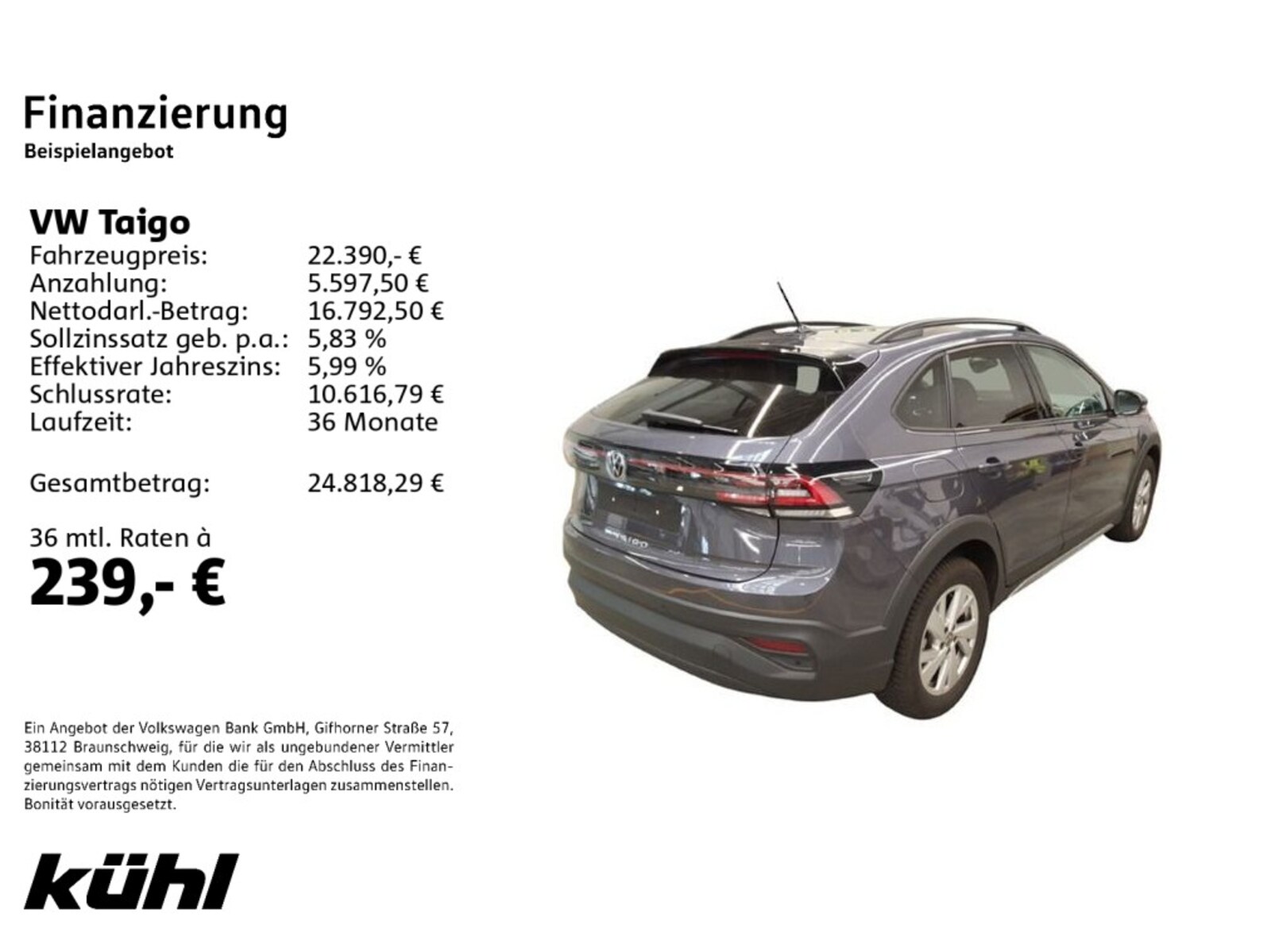 Volkswagen Taigo – Bild 2