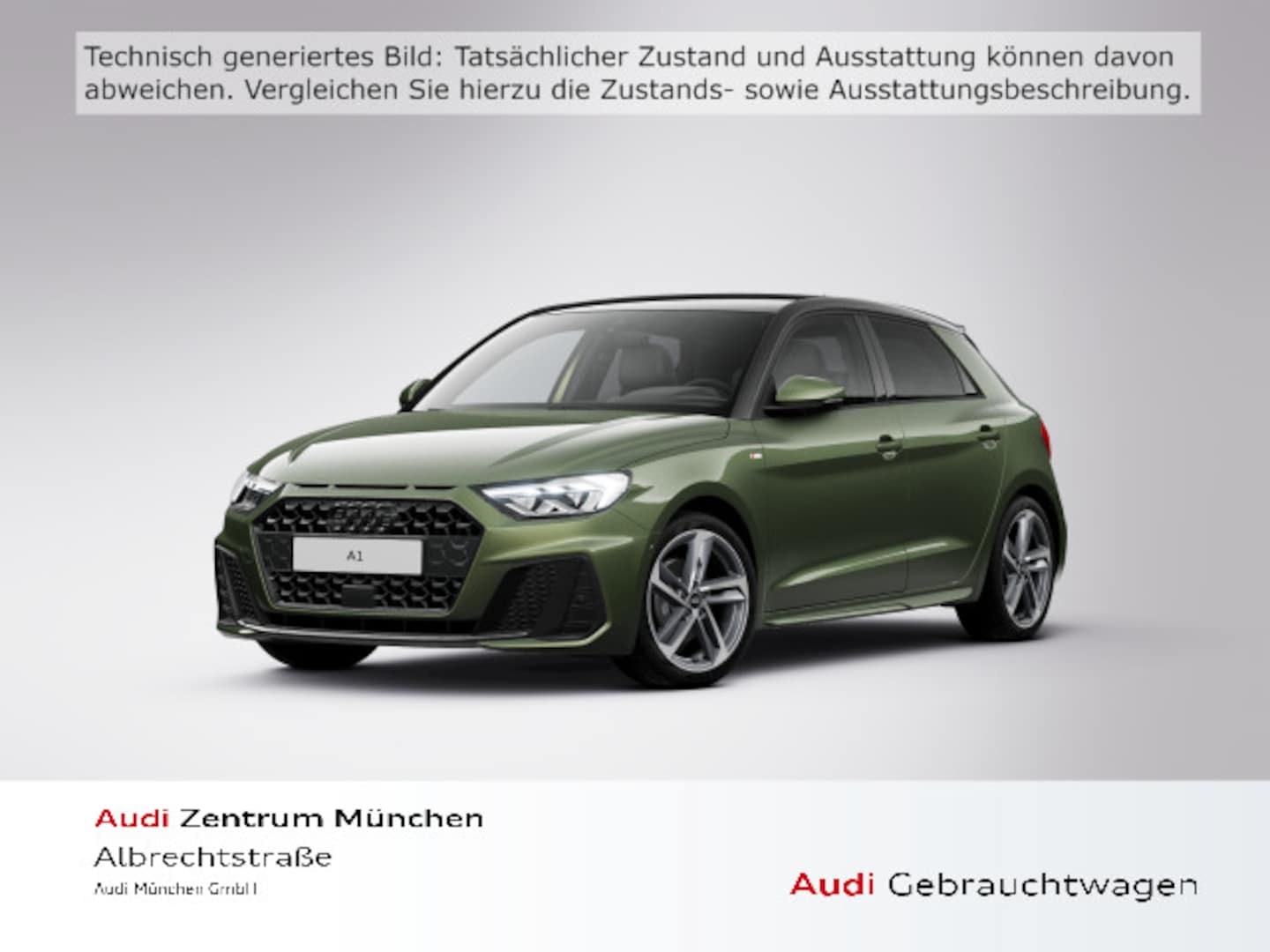 Bild über Audi A1 Sportback S line 30 TFSI S tronic - für weitere Informationen kontaktieren Sie den Audi Partner