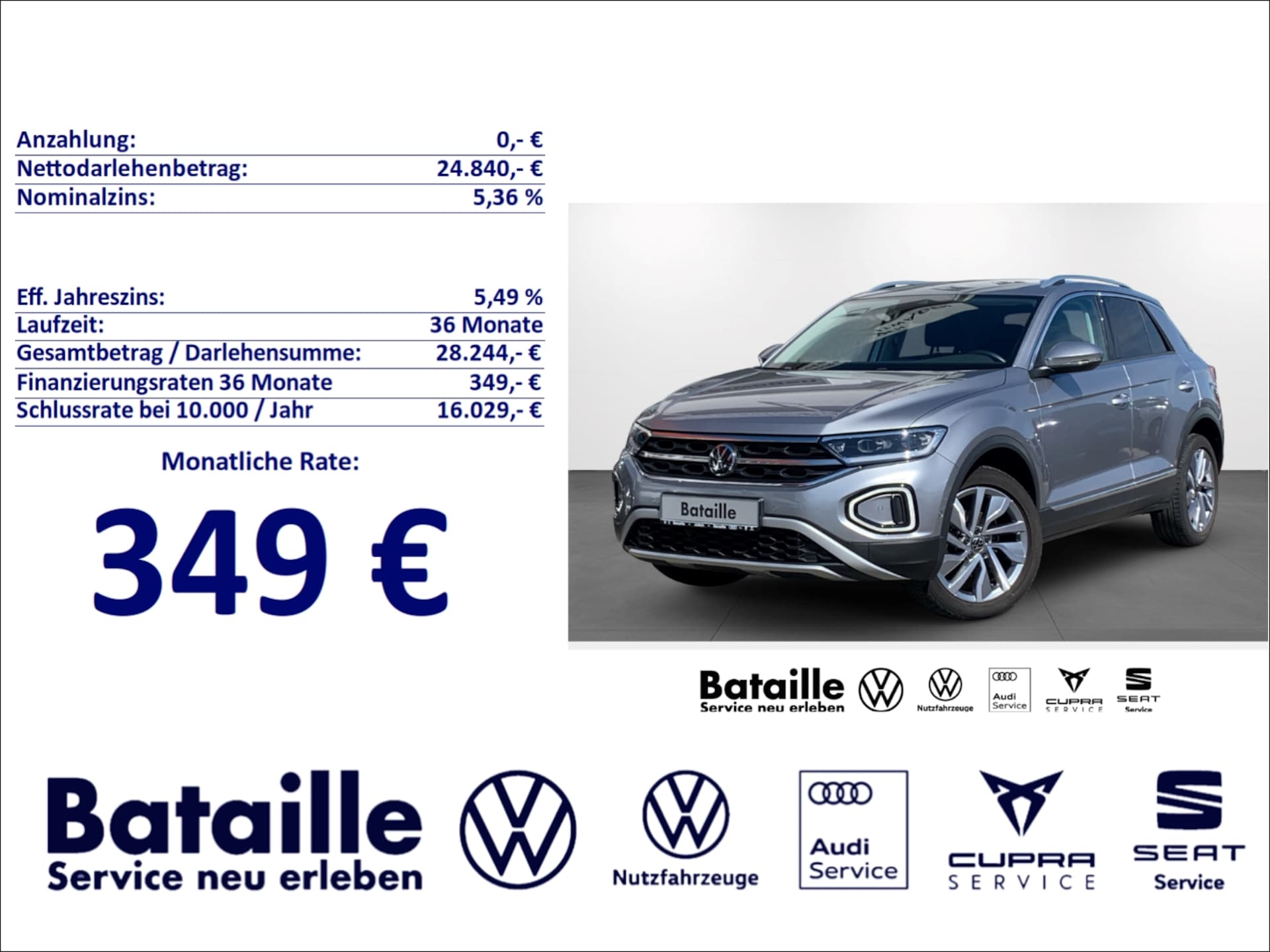 Volkswagen T-Roc 2022 — 1.5 TSI Style AHK Navi ACC SHZ Kamera