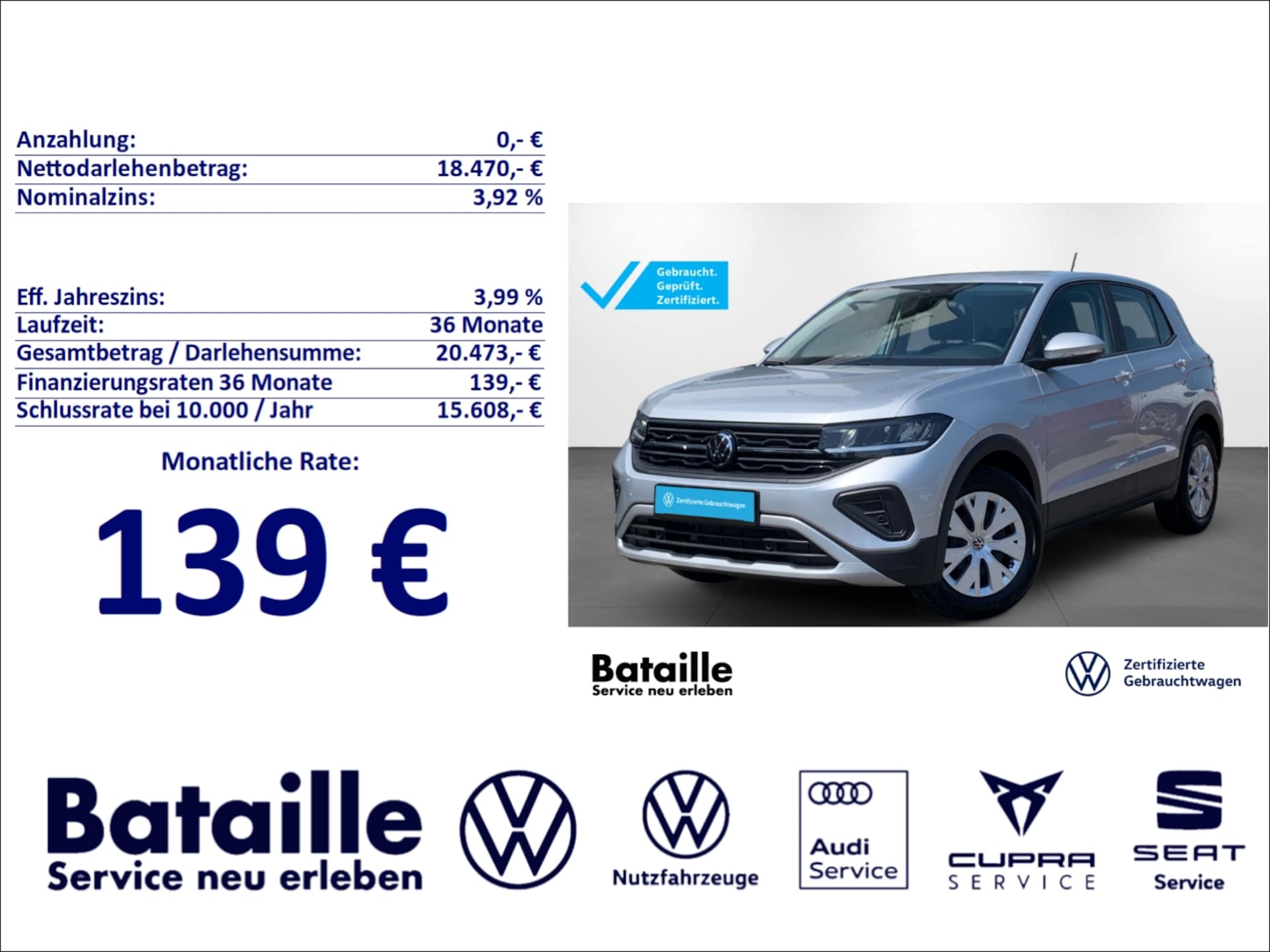 Volkswagen T-Cross Basis-Modell