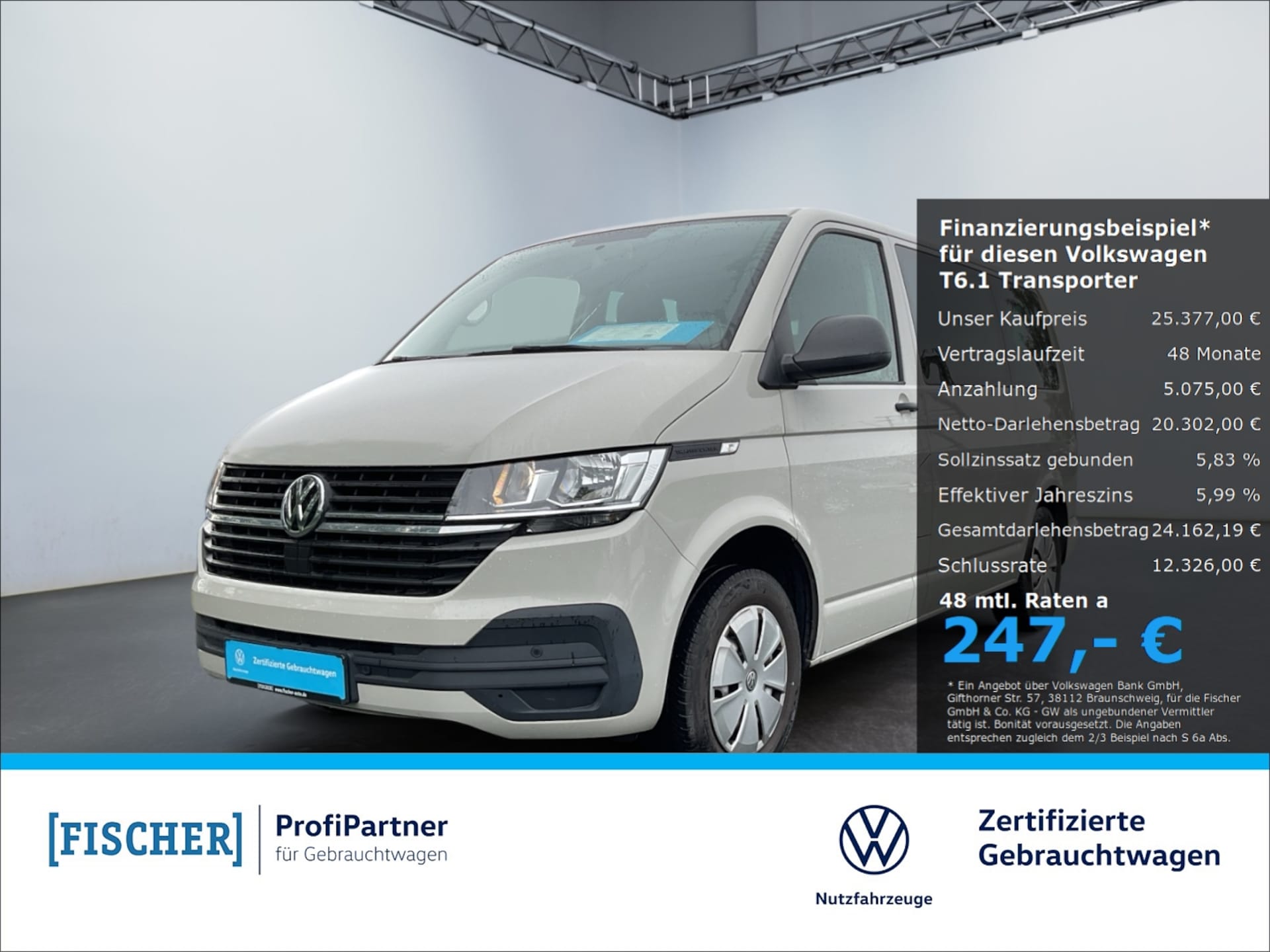 Volkswagen T6.1 Transporter Kombi kurzer Radstand