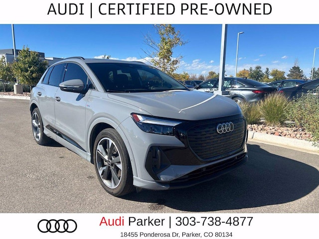Used 2024 Audi Q4 e-tron Premium Plus with VIN WA1LUBFZ7RP064991 for sale in Parker, CO