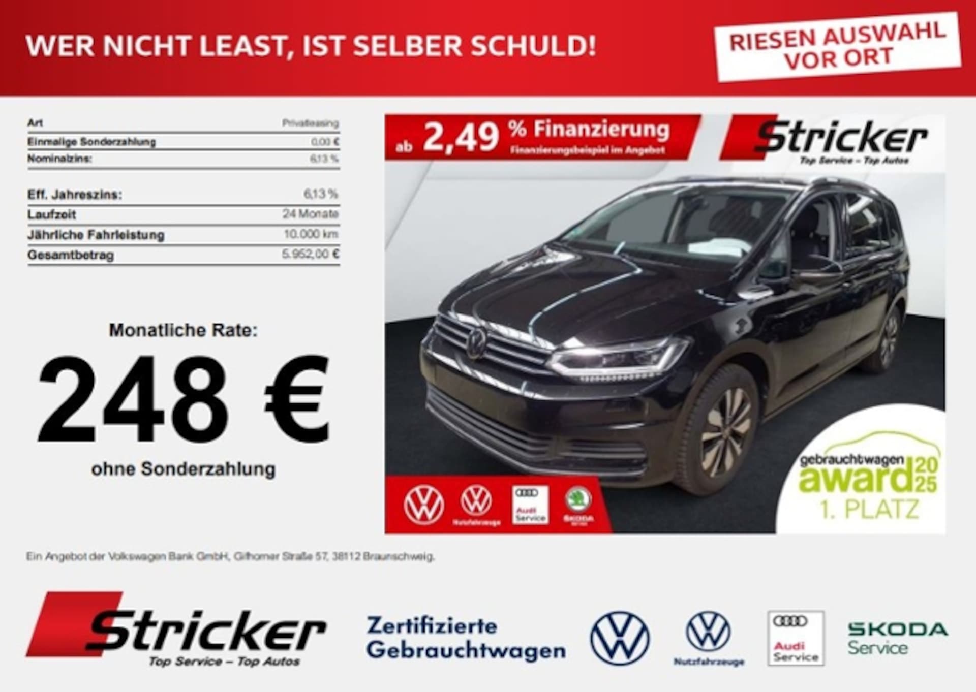 Volkswagen Touran Comfortline