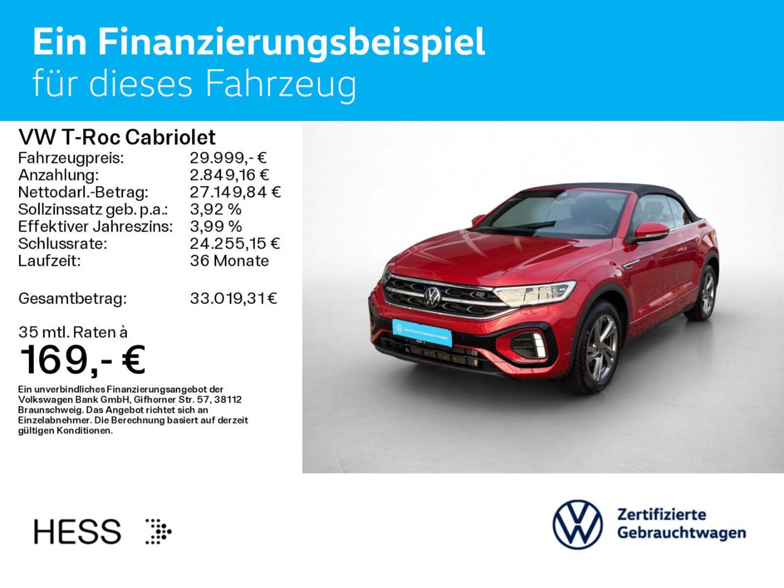Volkswagen T-Roc Cabriolet – Bild 2