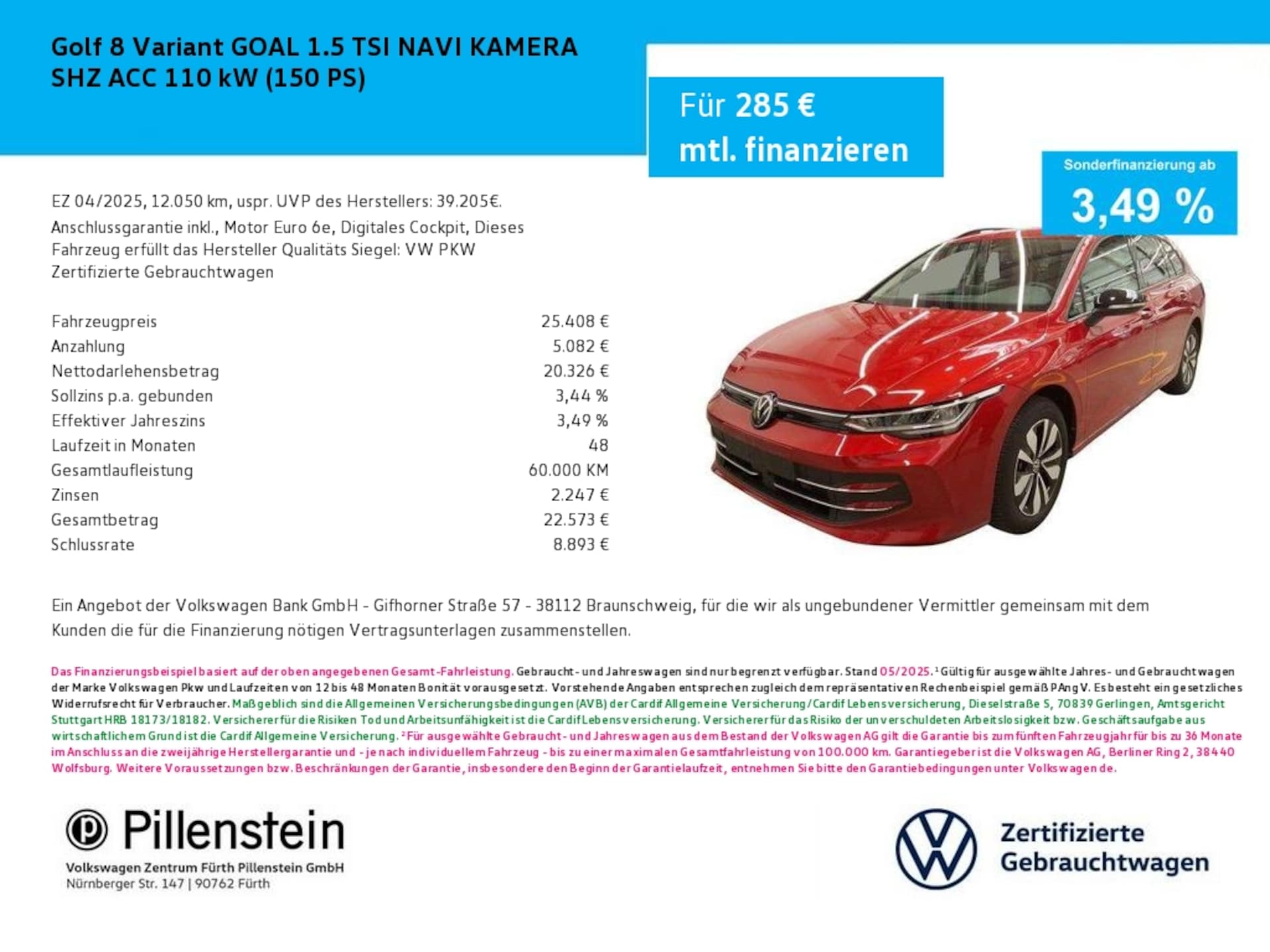 Volkswagen Golf Variant Goal