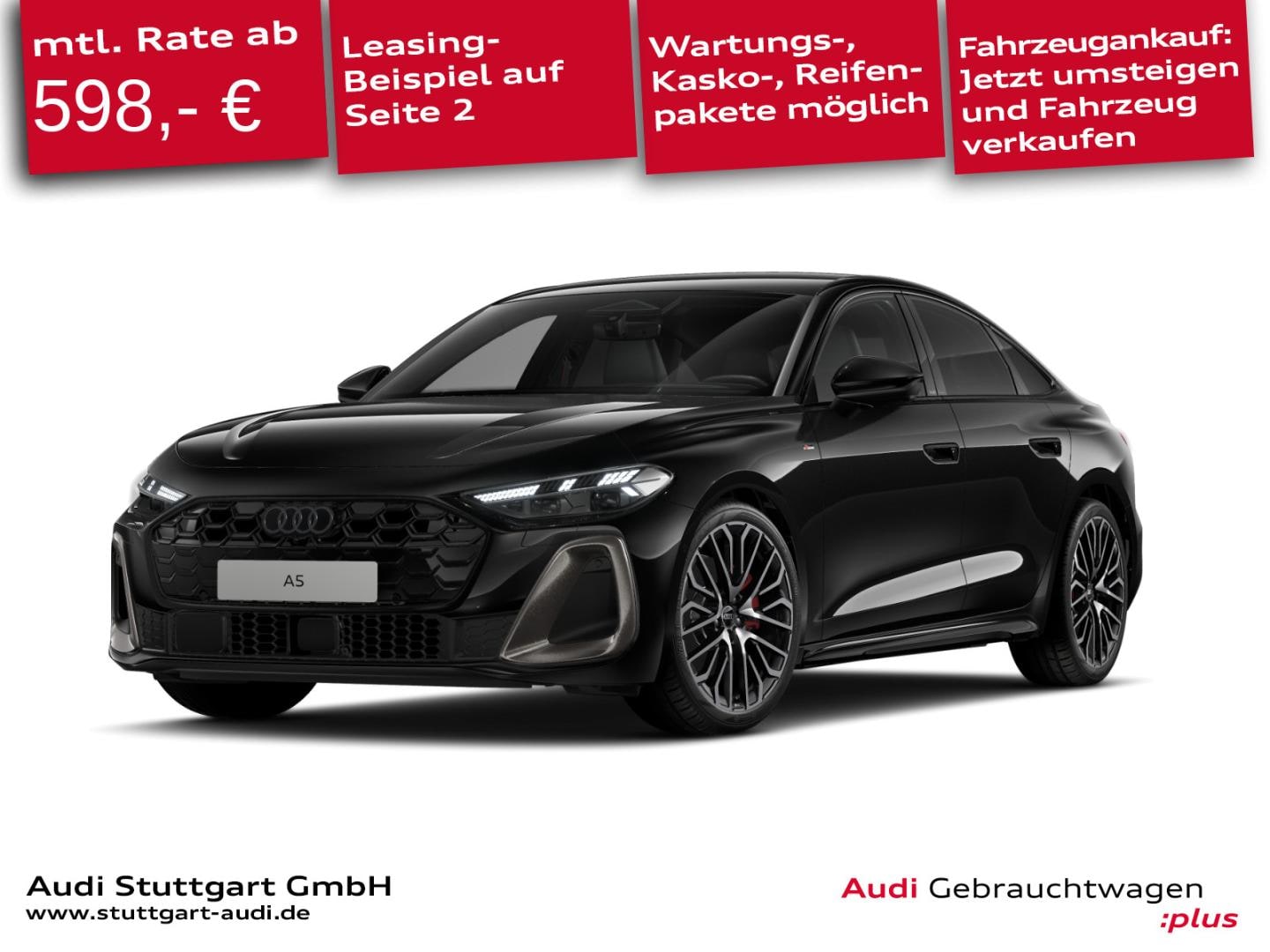 Bild über Audi A5 Limousine TDI quattro 150 kW S tronic - für weitere Informationen kontaktieren Sie den Audi Partner