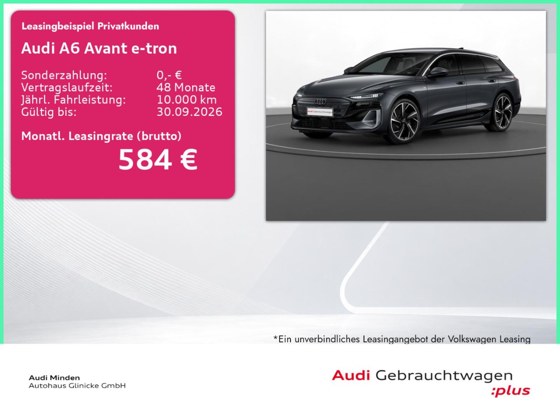 Audi A6 Avant e-tron