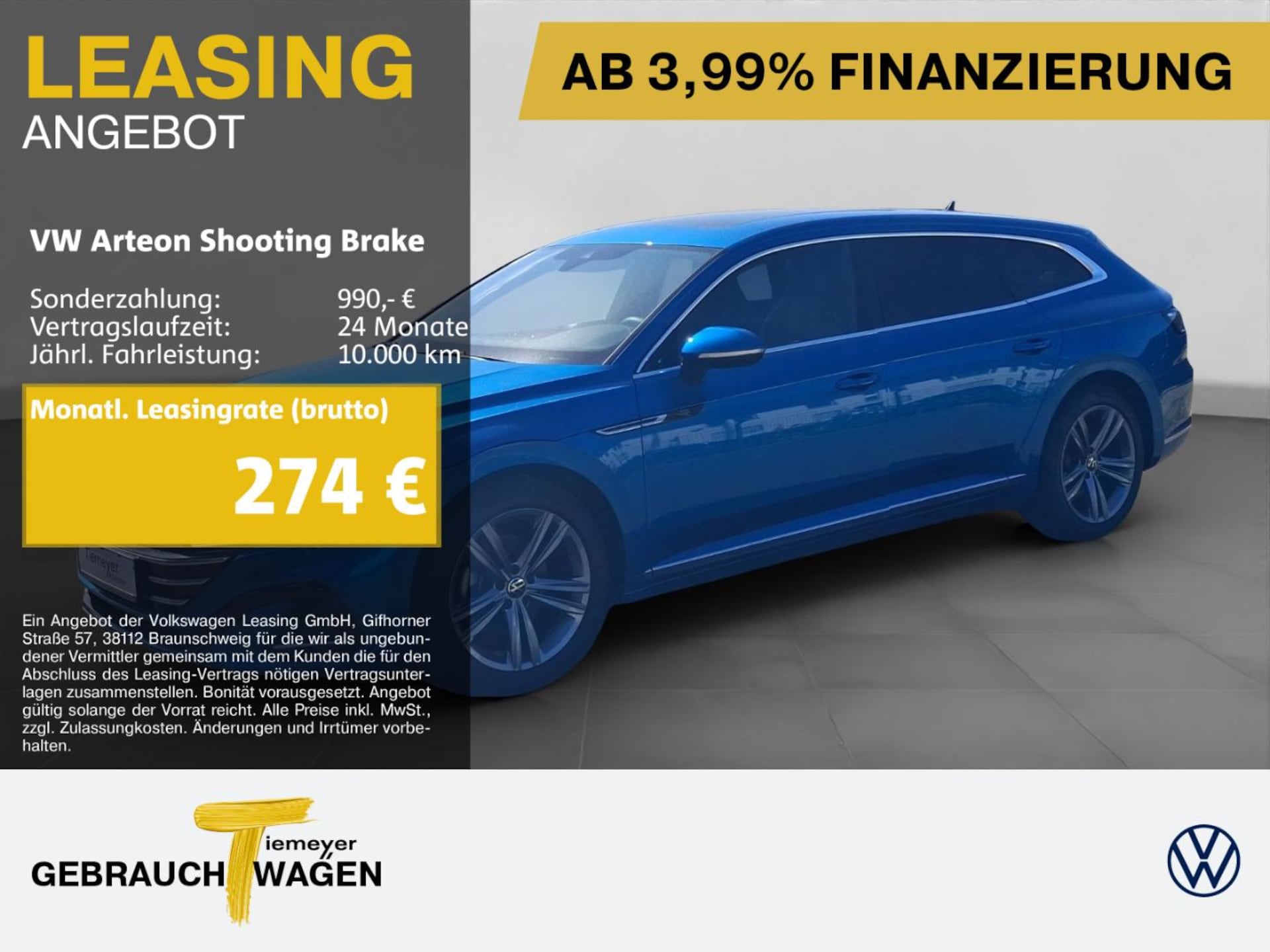 Volkswagen Arteon Shooting Brake R-Line