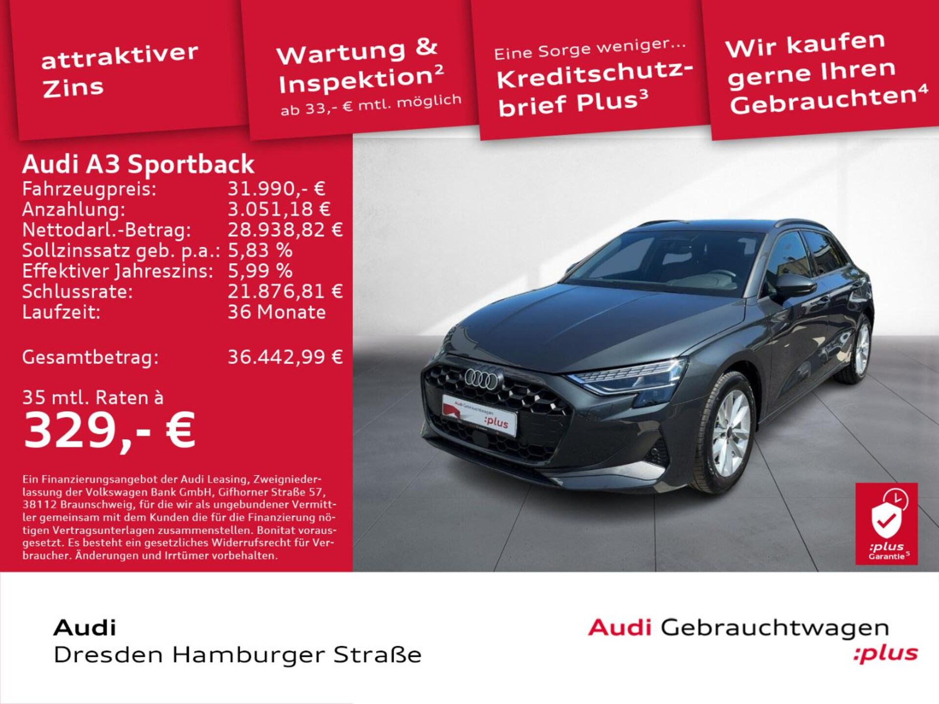 Audi A3 Sportback