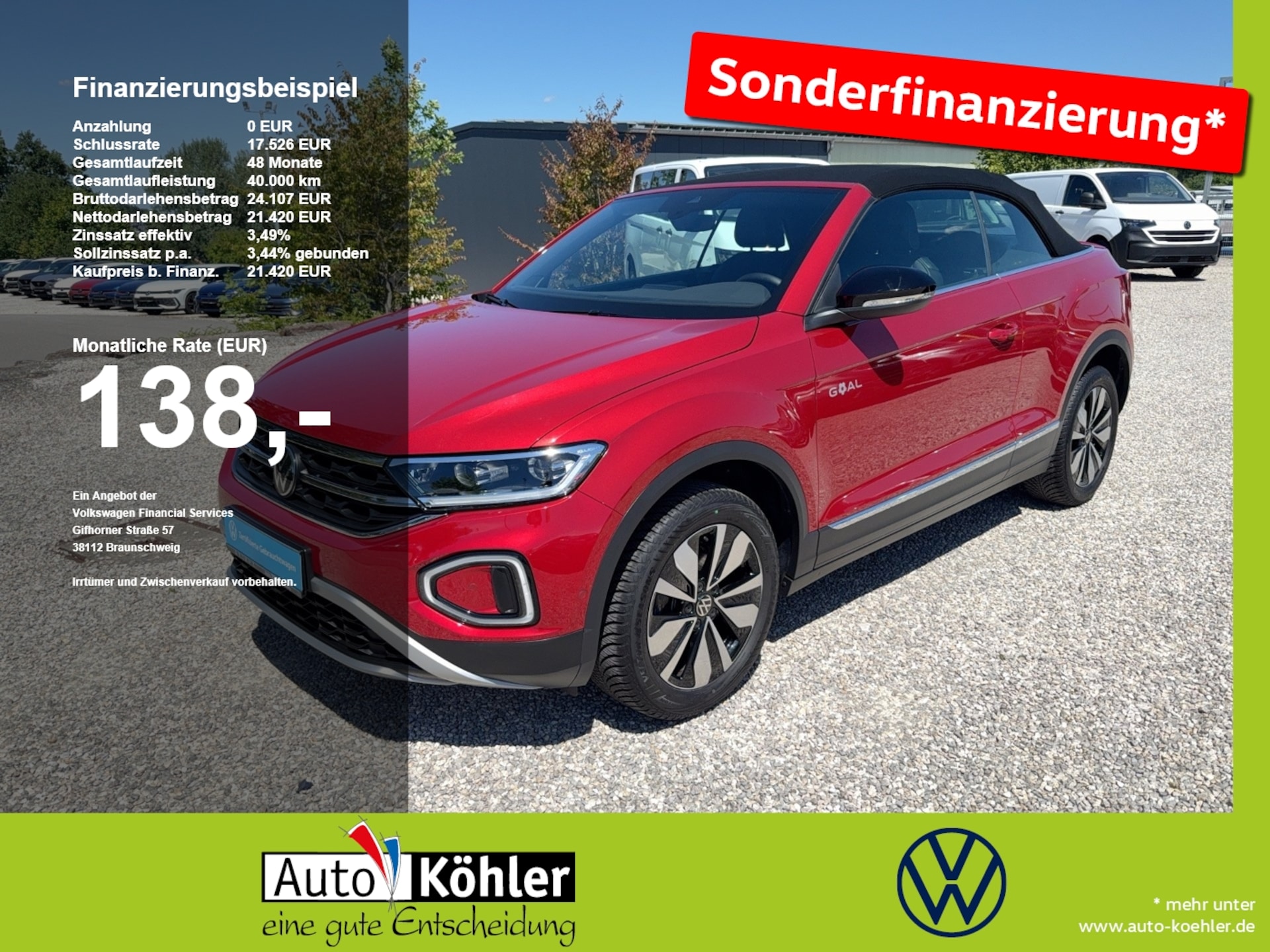 Volkswagen T-Roc Cabriolet Style