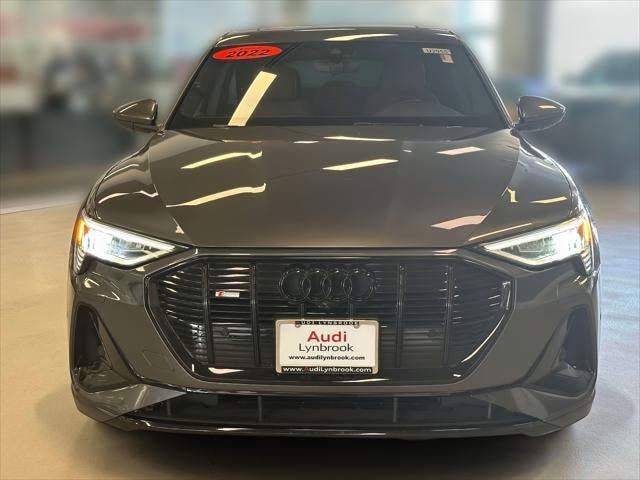 Used 2022 Audi e-tron Sportback Premium with VIN WA11AAGE9NB033805 for sale in Lynbrook, NY