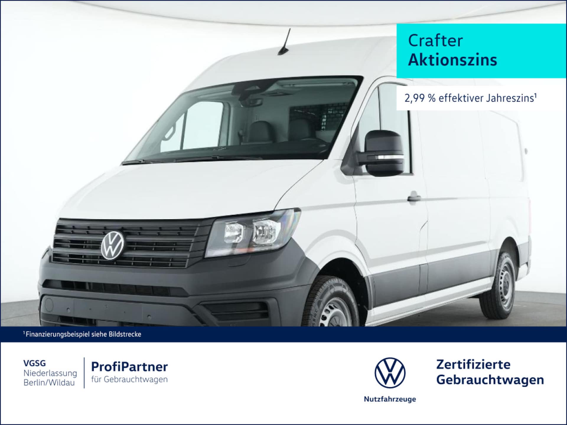 Volkswagen Crafter Kasten mittlerer Radstand