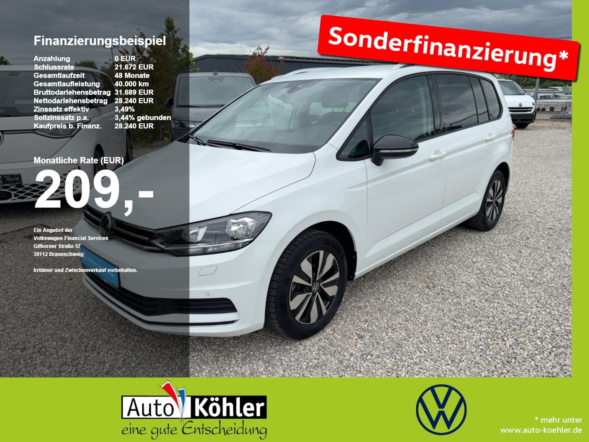 Volkswagen Touran Comfortline