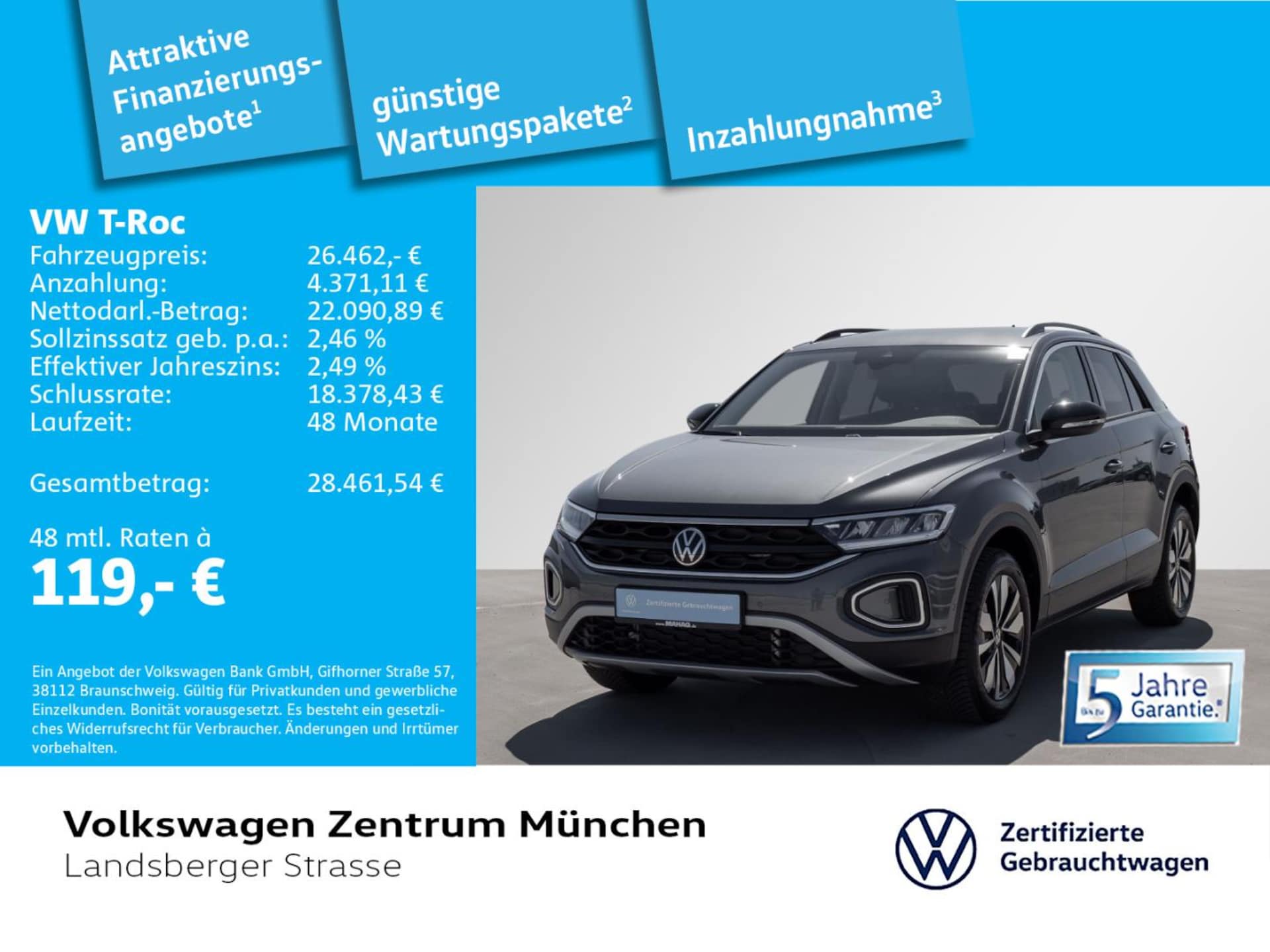 Volkswagen T-Roc Life