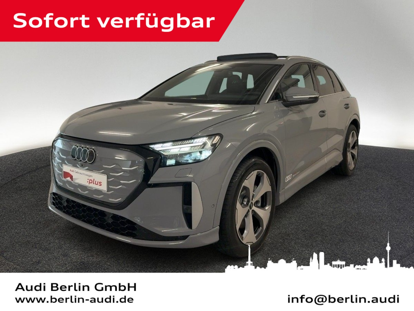 Bild über Audi Q4 SUV e-tron e-tron quattro performance 250 kW - für weitere Informationen kontaktieren Sie den Audi Partner