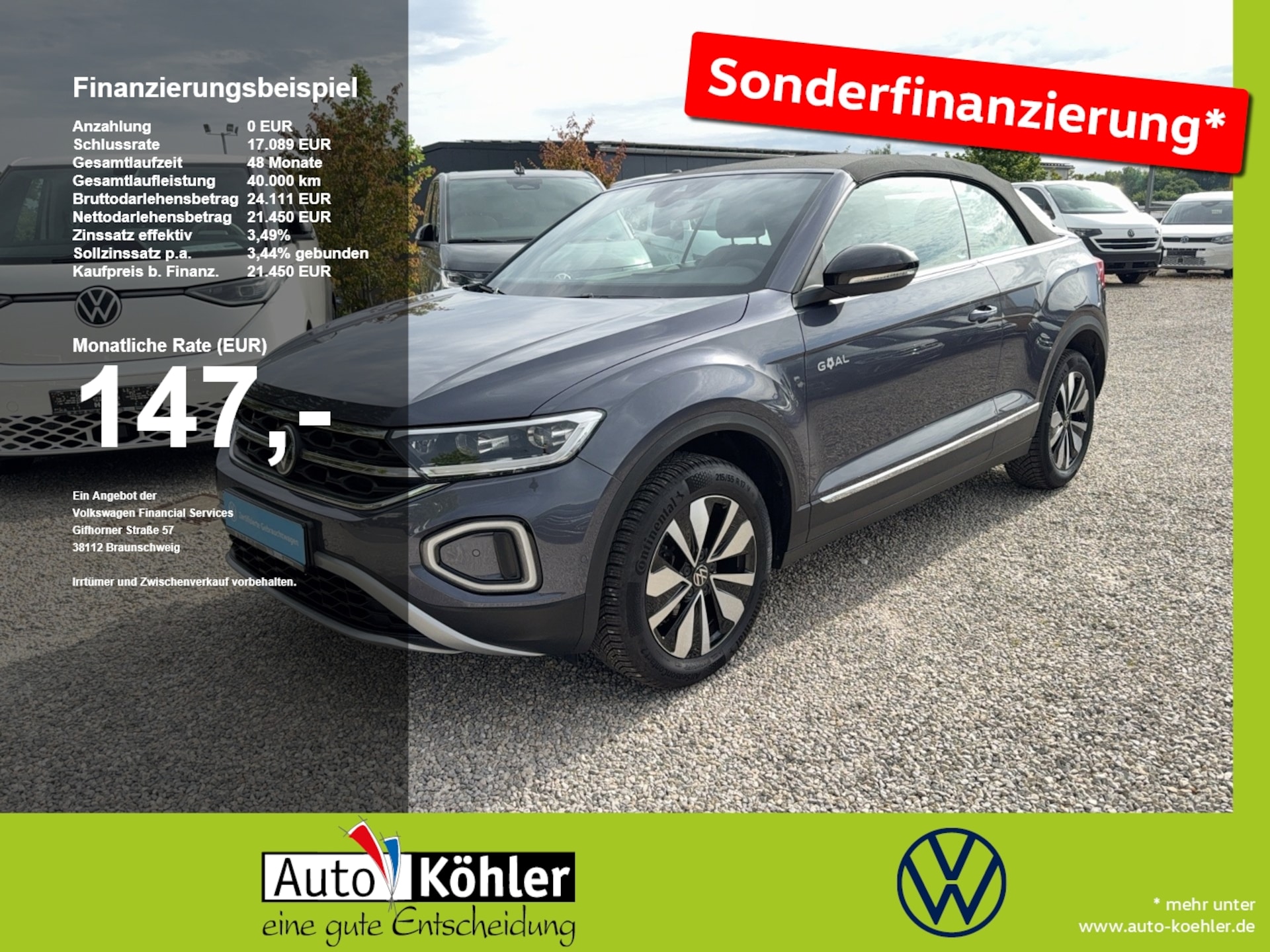 Volkswagen T-Roc Cabriolet Style